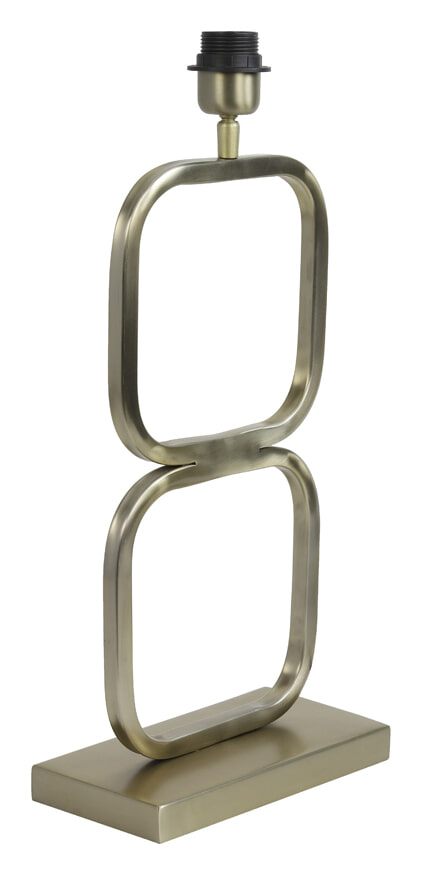 Light & Living Tafellamp 'Lutika' 46cm, kleur Goud (excl. kap)