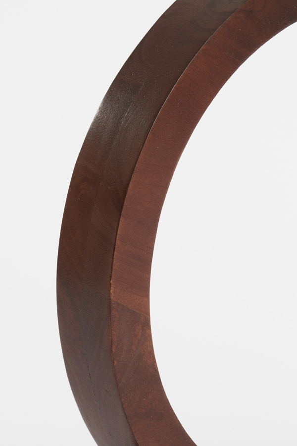 Light & Living Tafellamp 'Tinar' Mangohout, 55cm, kleur Mat Bruin (excl. kap)