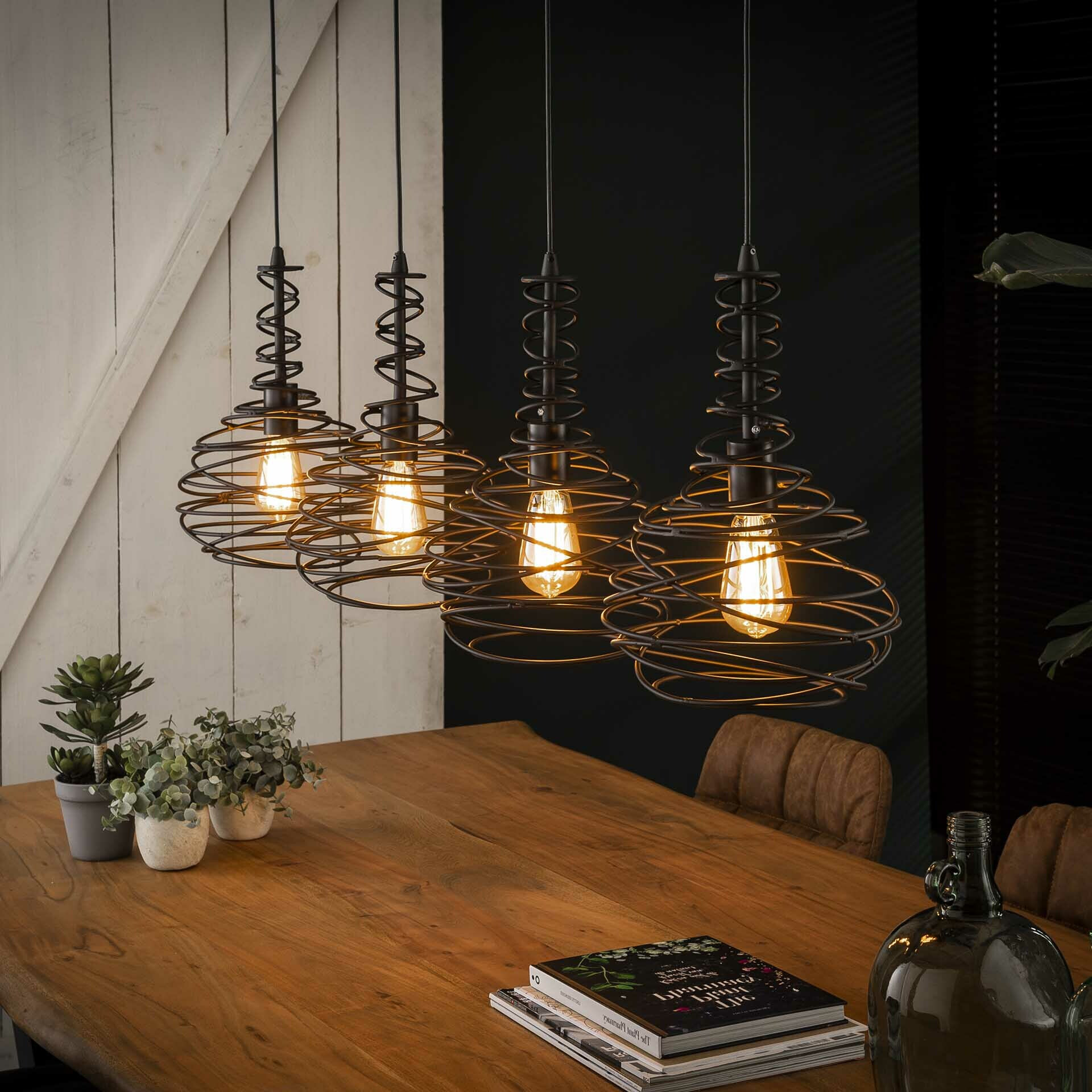 Hanglamp 'Quinten' 4-lamps, 25cm