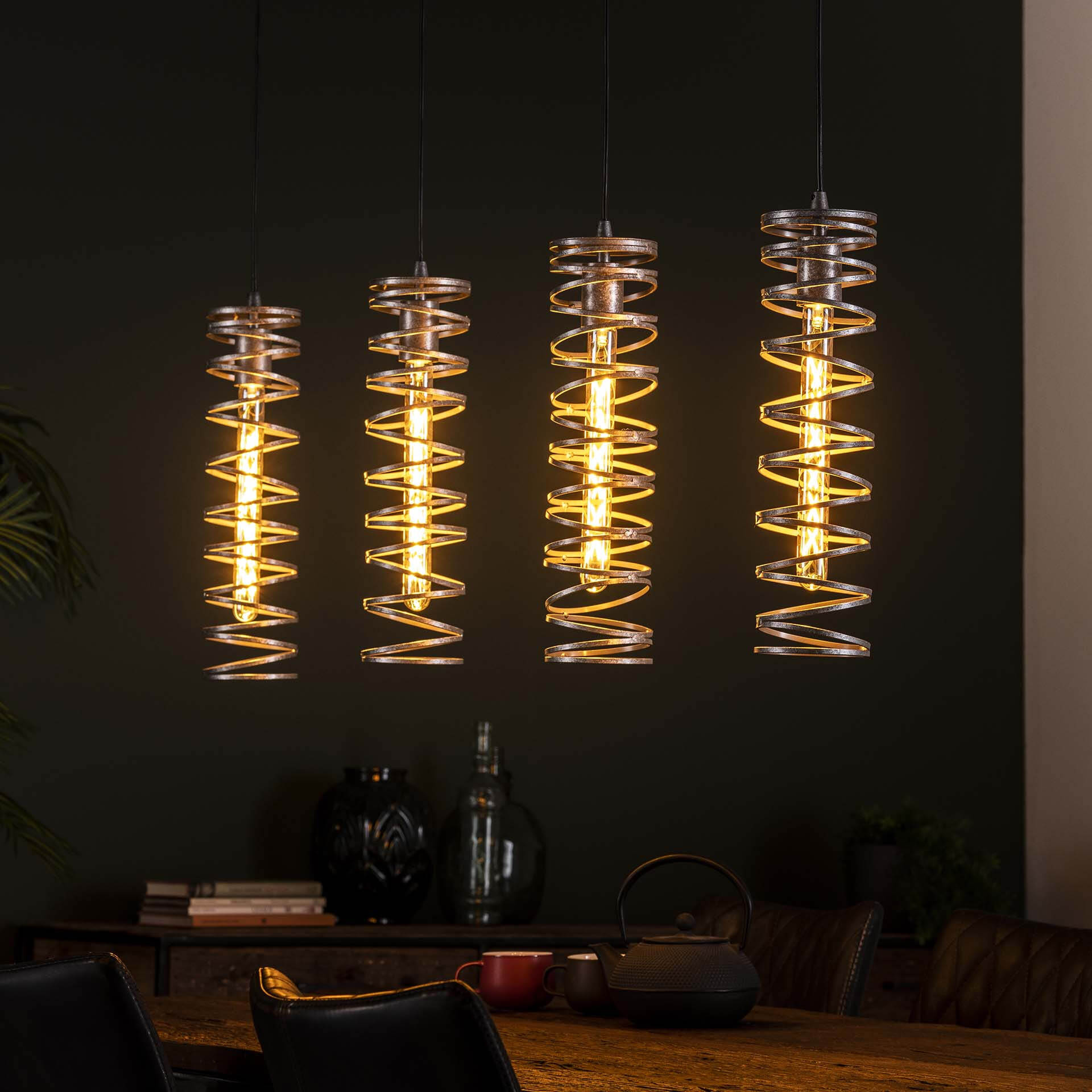 Hanglamp 'Alma' 4-lamps Hanglamp 'Alma' 4-lamps