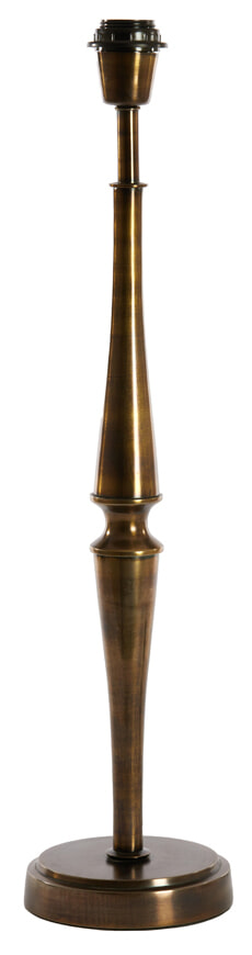 Light & Living Tafellamp Farla 63cm - Antiek Brons (excl. kap)