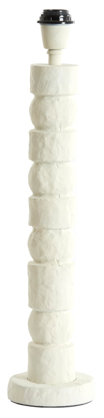 Light & Living Tafellamp 'Akti' 58cm, kleur Crème (excl. kap)