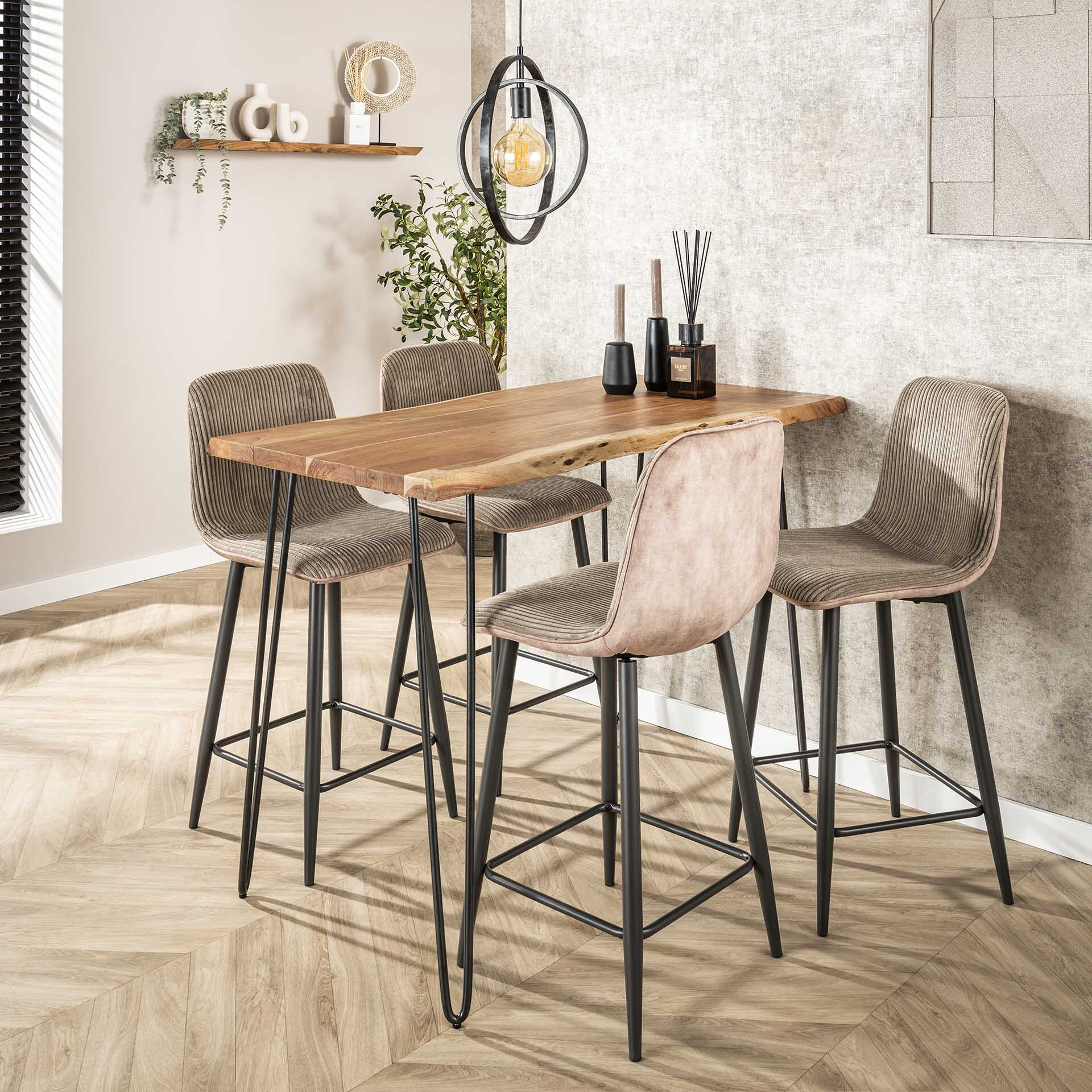 Hanglamp 'Tricia' 40 x 30cm, kleur Zwart