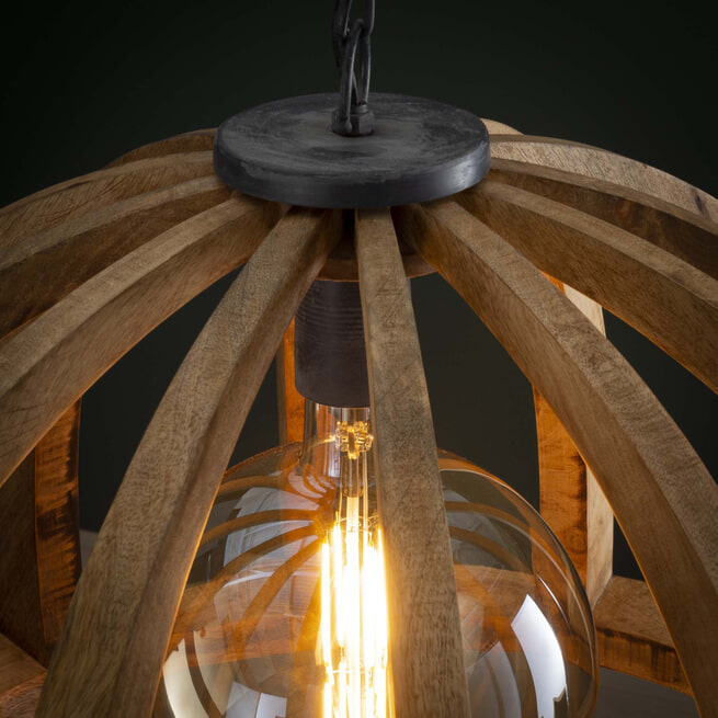 Hanglamp 'Lindsay' Ø60cm, Mangohout