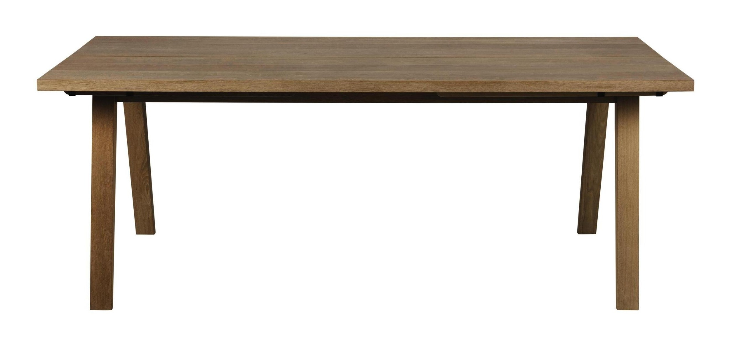 Bendt Uitschuifbare Eettafel 'Mads' Gerookt Eiken, 200/243/286 x 95cm