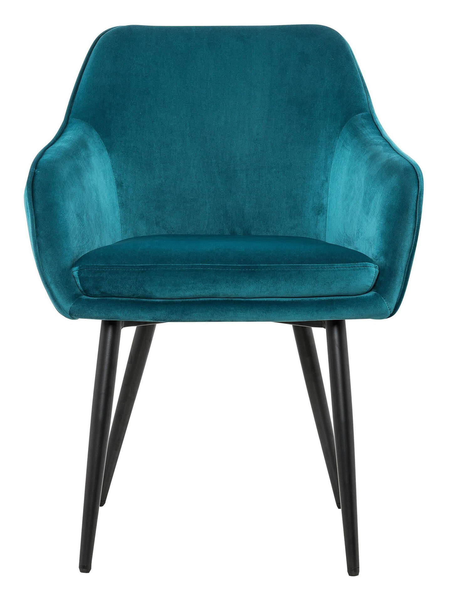 Artistiq Eetkamerstoel 'Juna' Velvet, kleur Turquoise