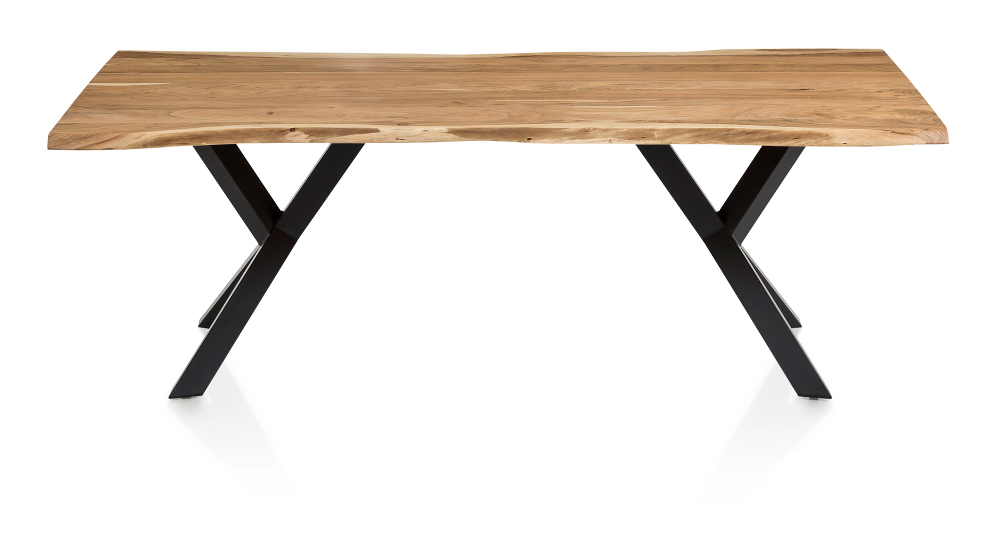 Artistiq Boomstam Eettafel 'Ronell' Acaciahout, 200 x 100cm