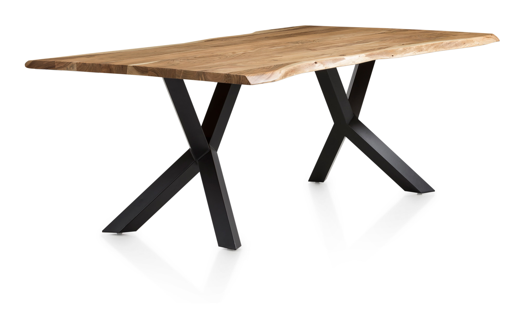 Artistiq Boomstam Eettafel 'Ronell' Acaciahout, 200 x 100cm