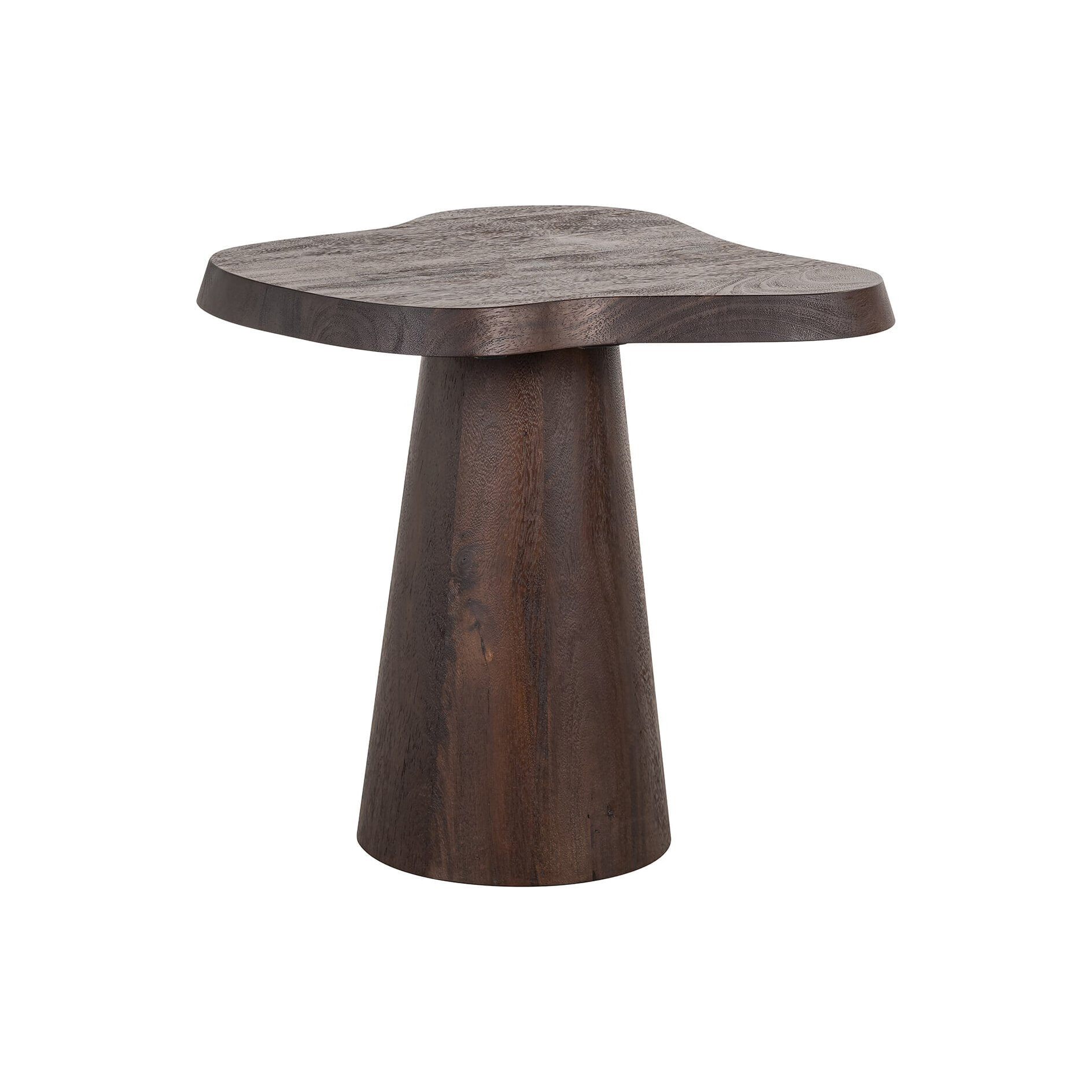 Richmond Organische Bijzettafel Odile Mangohout, 50cm - Donkerbruin