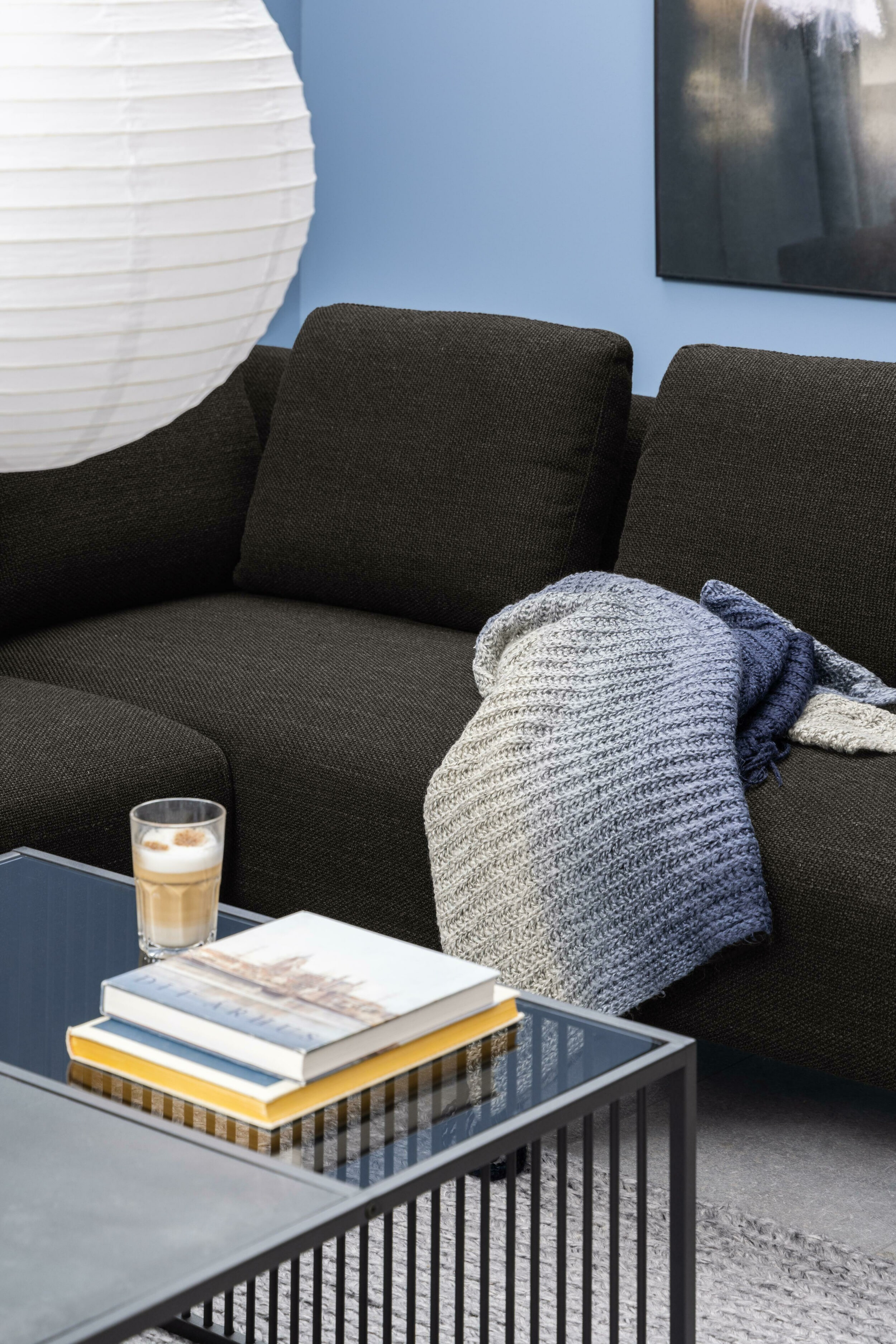 Bendt Salontafel 'Esme' Marmerlook, 80 x 80cm