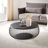 Artistiq Salontafel 'Johathan' 86cm, kleur zwart