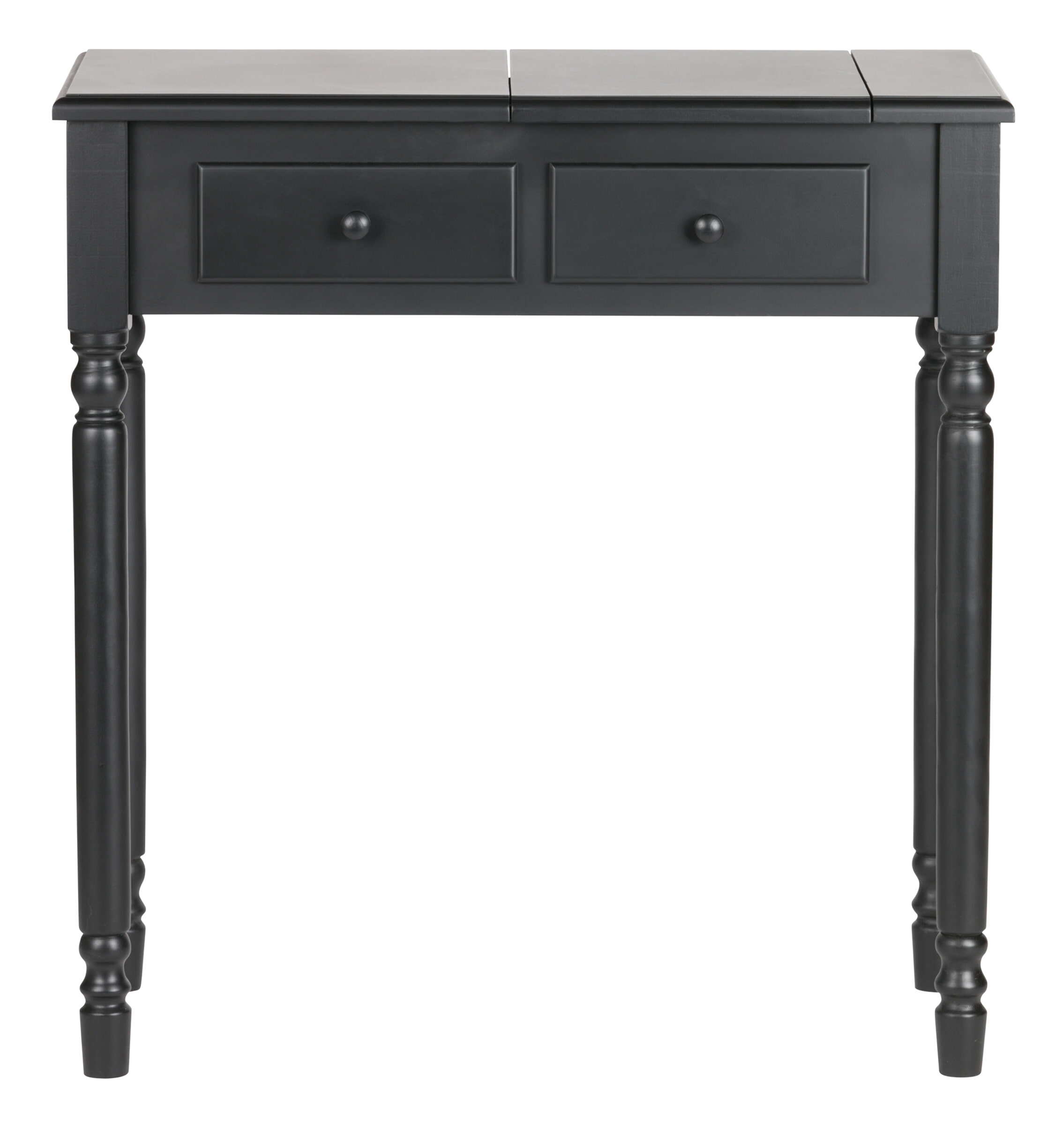 WOOOD Kaptafel/Sidetable 'Romy' kleur Zwart