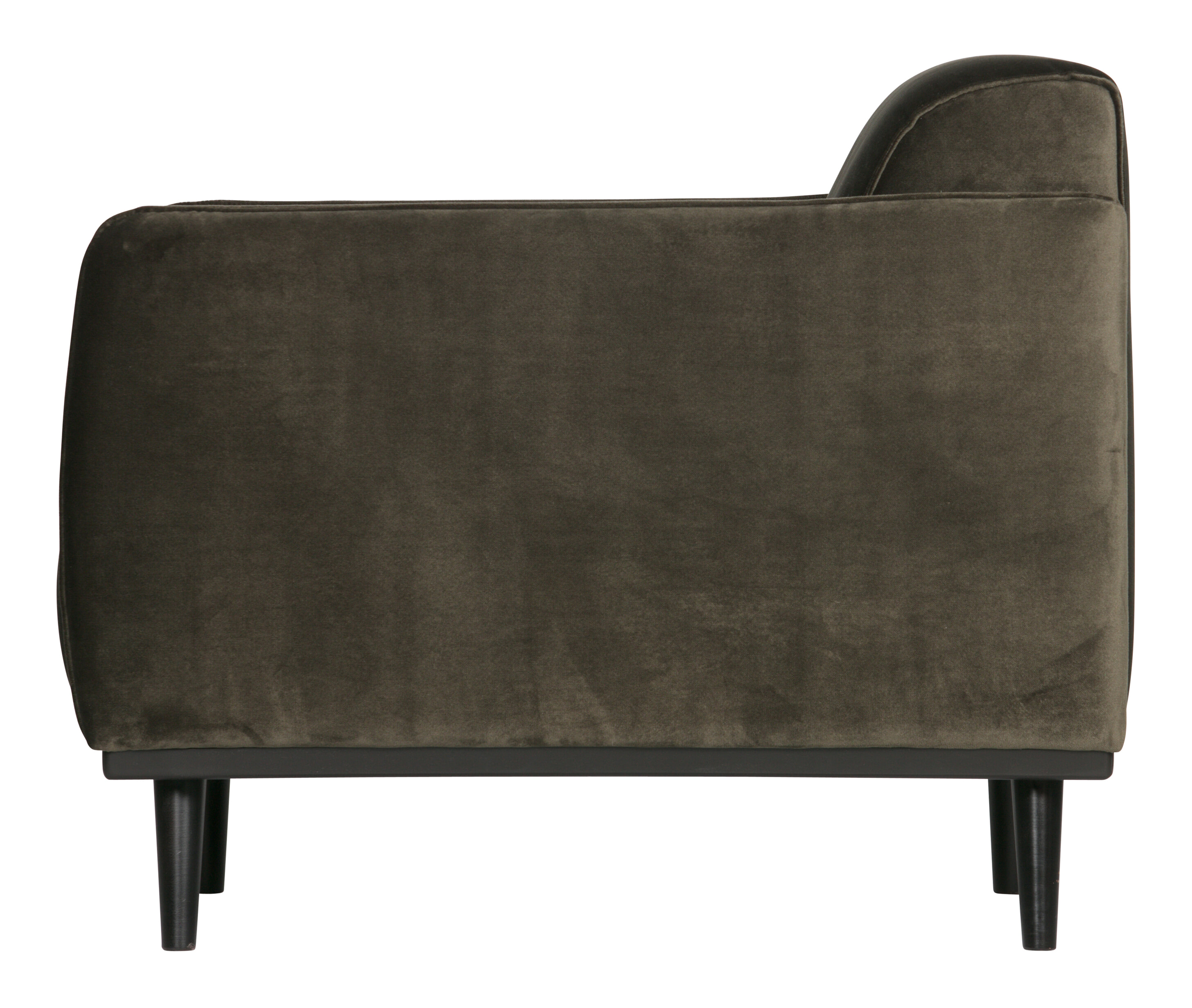 WOOOD Fauteuil 'Statement' Velvet, kleur Groen