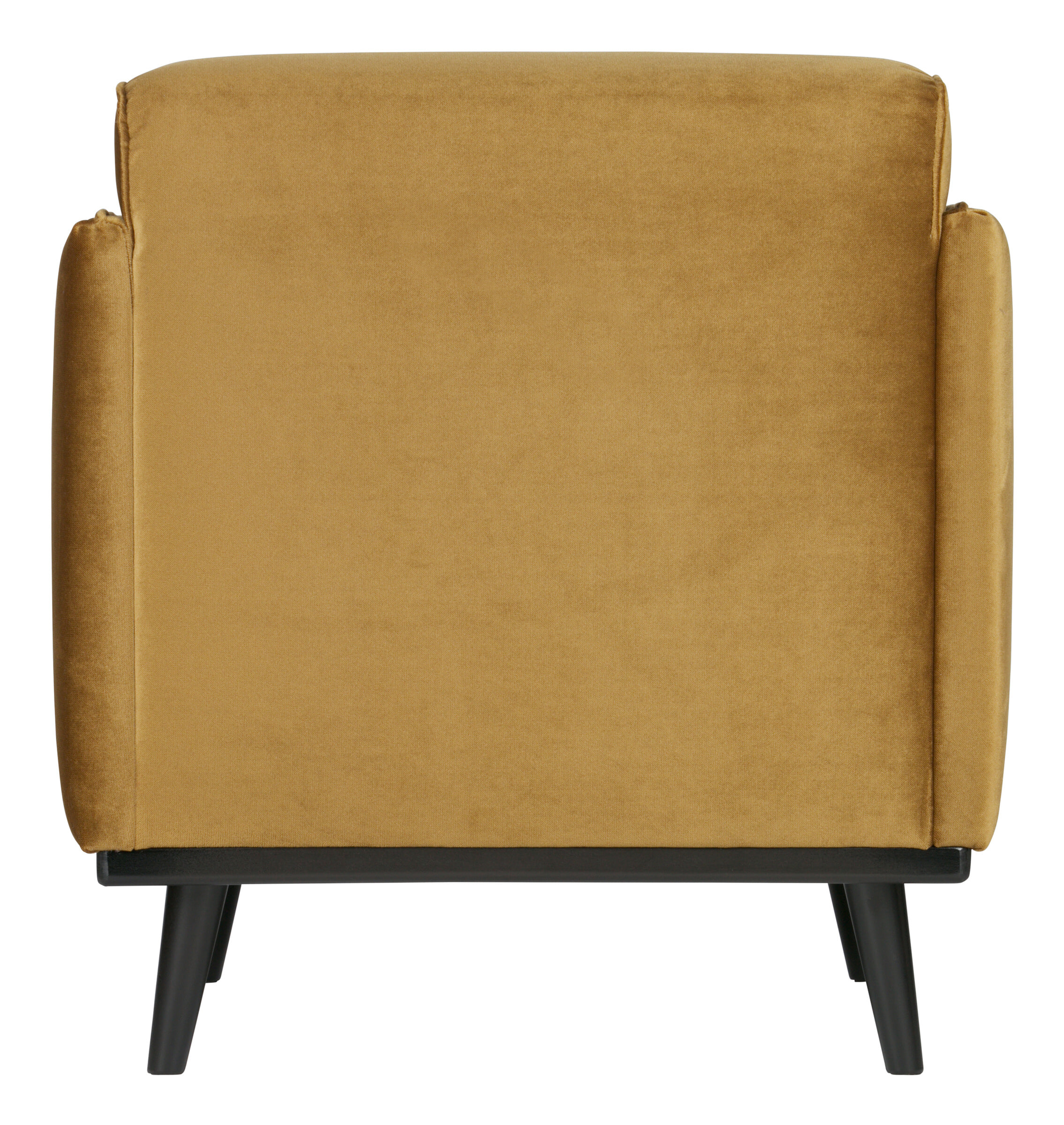 WOOOD Fauteuil 'Statement' Velvet, kleur Honey Yellow