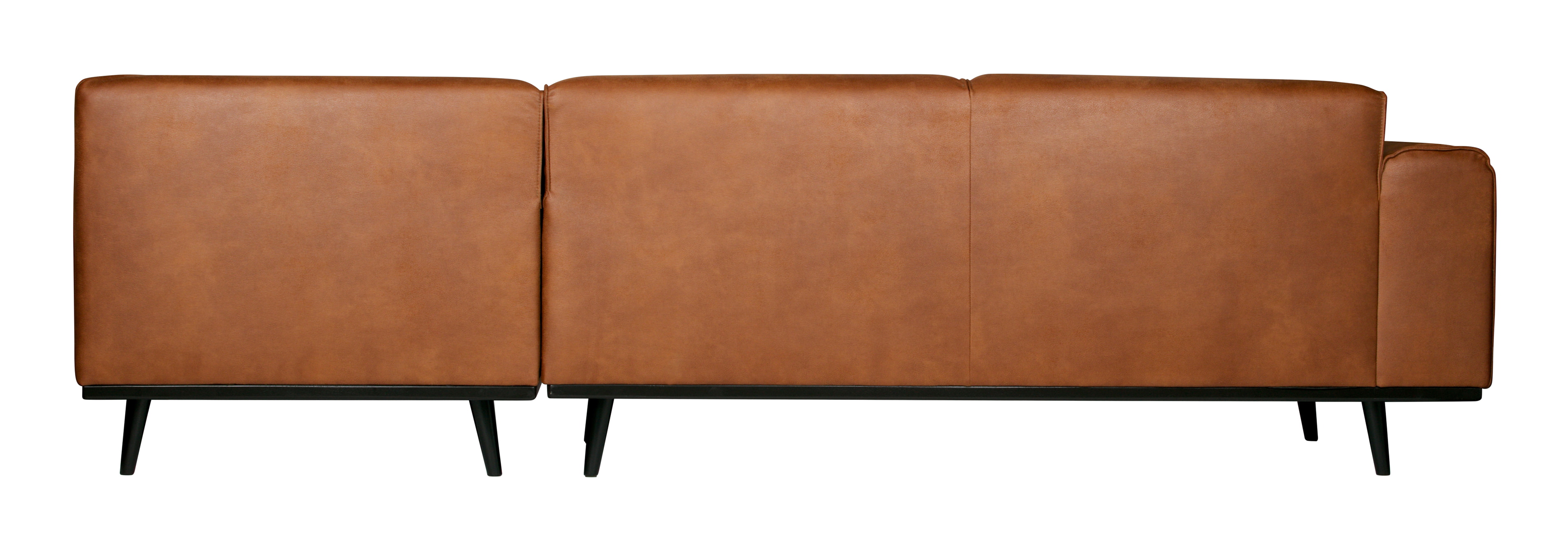 WOOOD Hoekbank 'Statement' Rechts, kleur Cognac