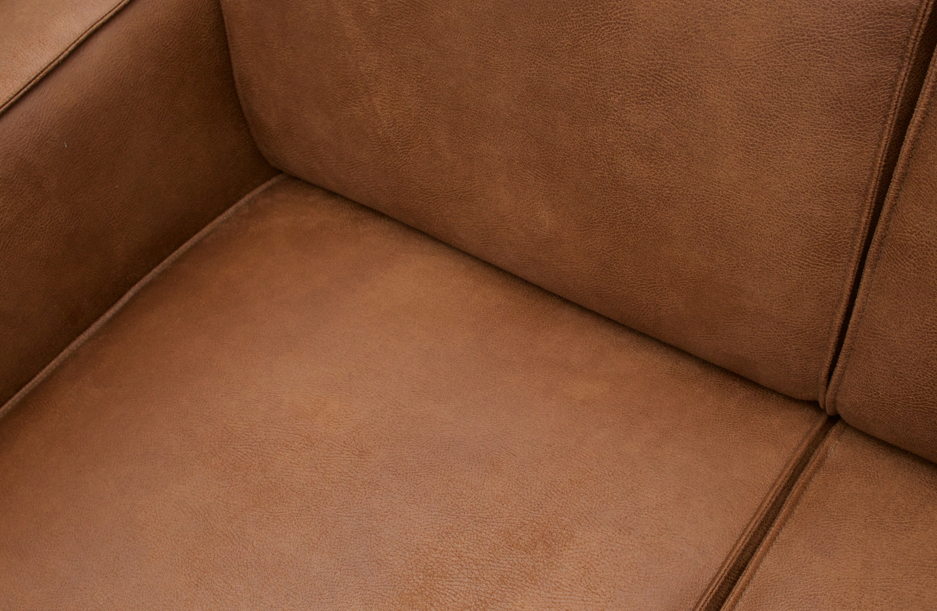 WOOOD Hoekbank 'Statement' Rechts, kleur Cognac