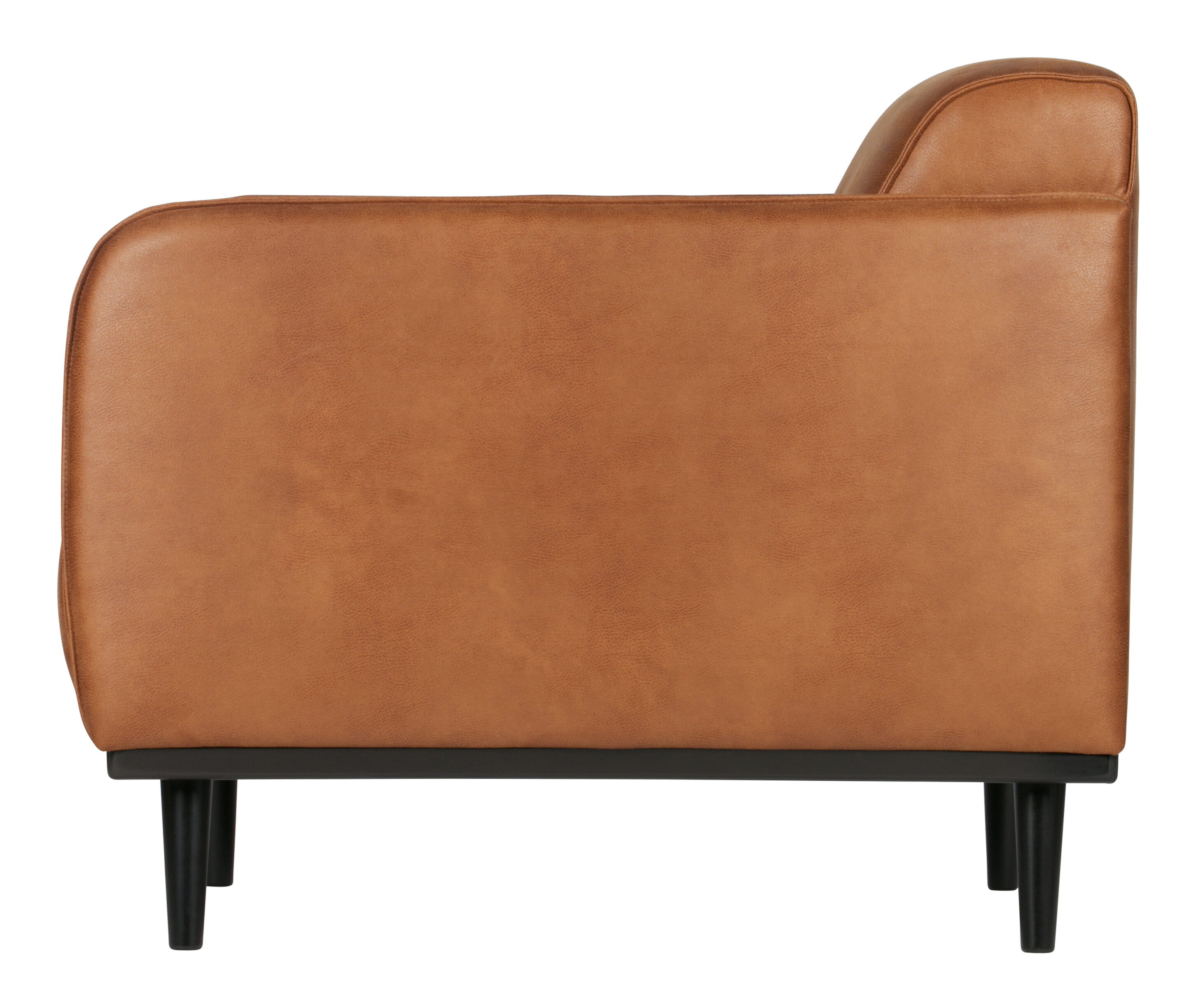 WOOOD Fauteuil 'Statement' kleur Cognac