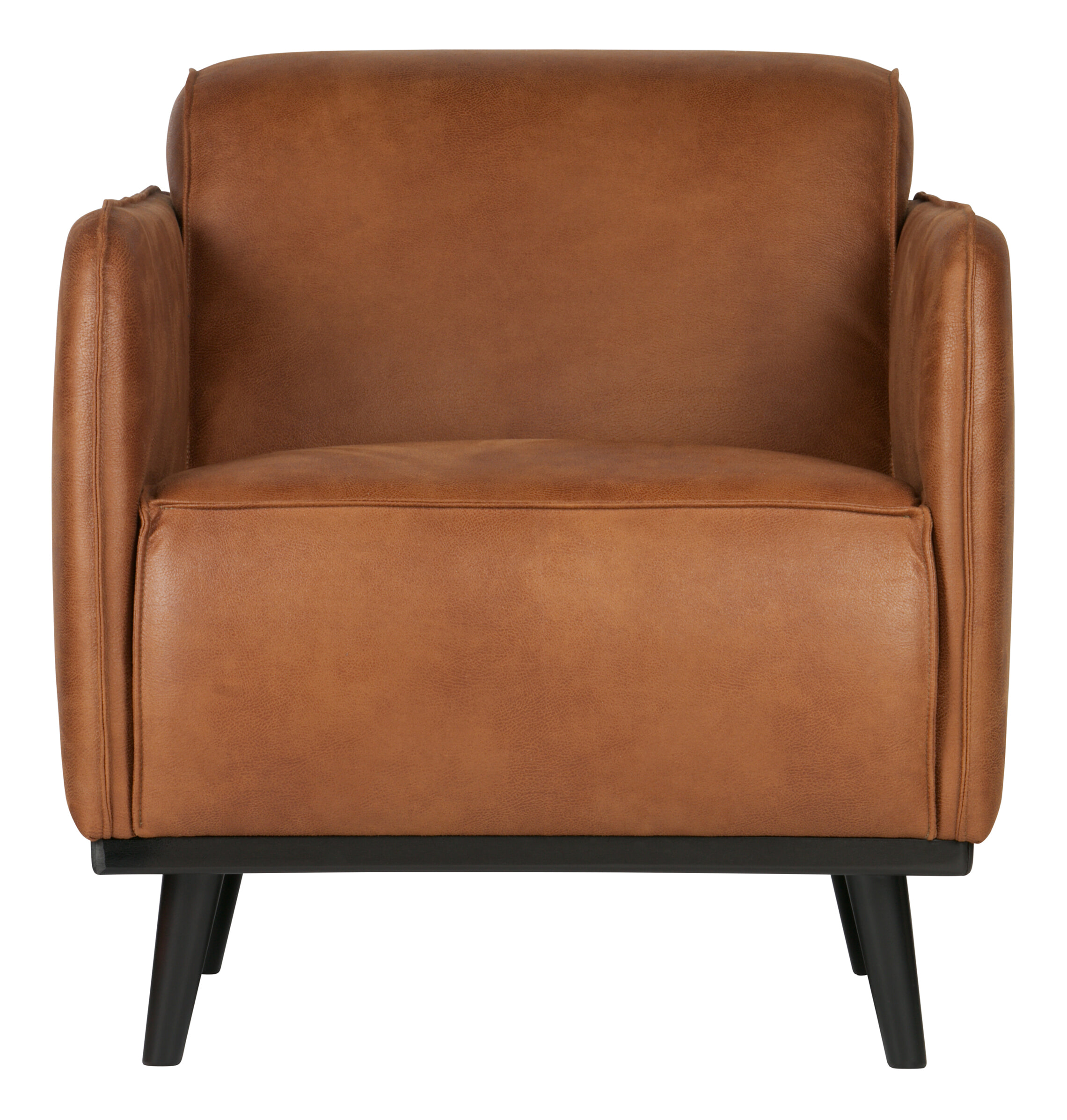 WOOOD Fauteuil 'Statement' kleur Cognac