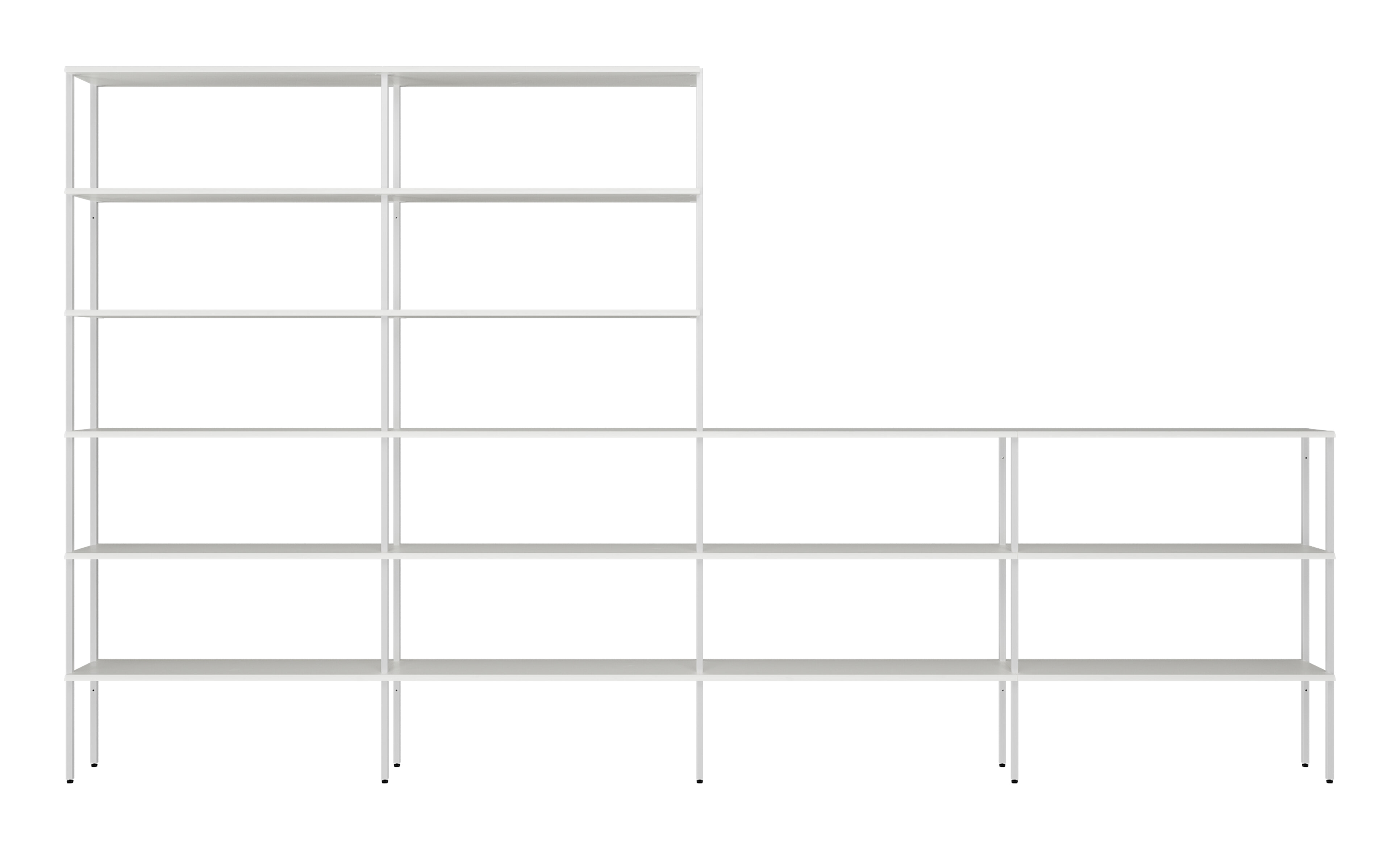 vtwonen Wandrek 'Rack' kleur Wit vtwonen Wandrek 'Rack' kleur Wit