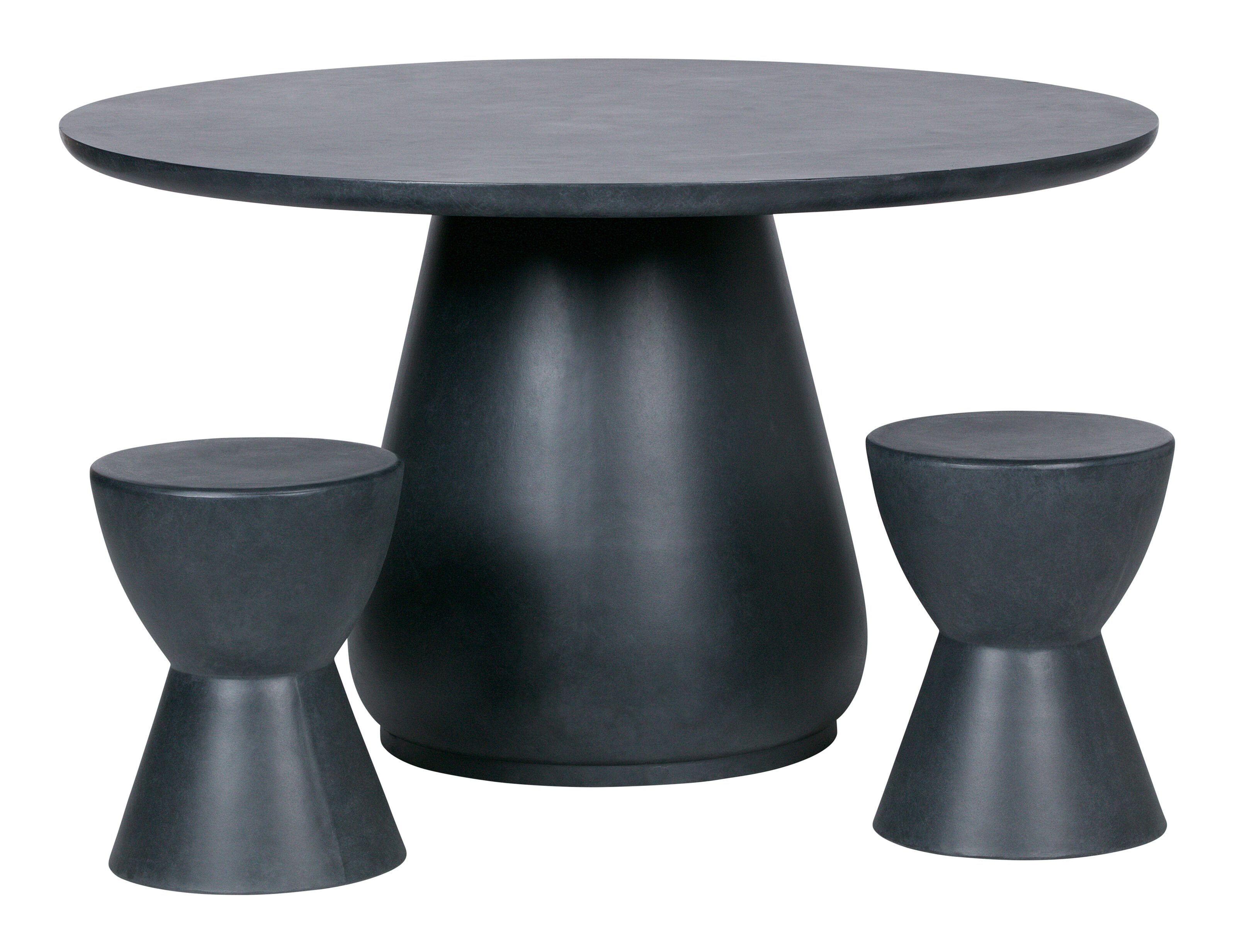 WOOOD Krukje 'Dover', kleur Antraciet