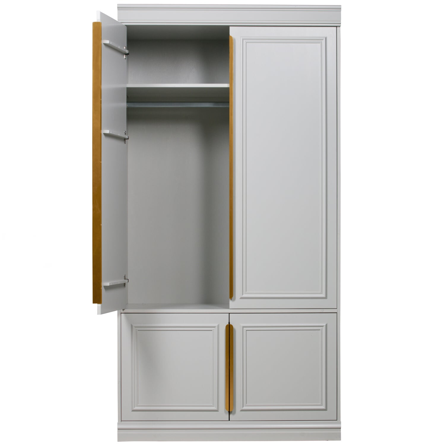 WOOOD Kledingkast 'Organize' kleur Mist