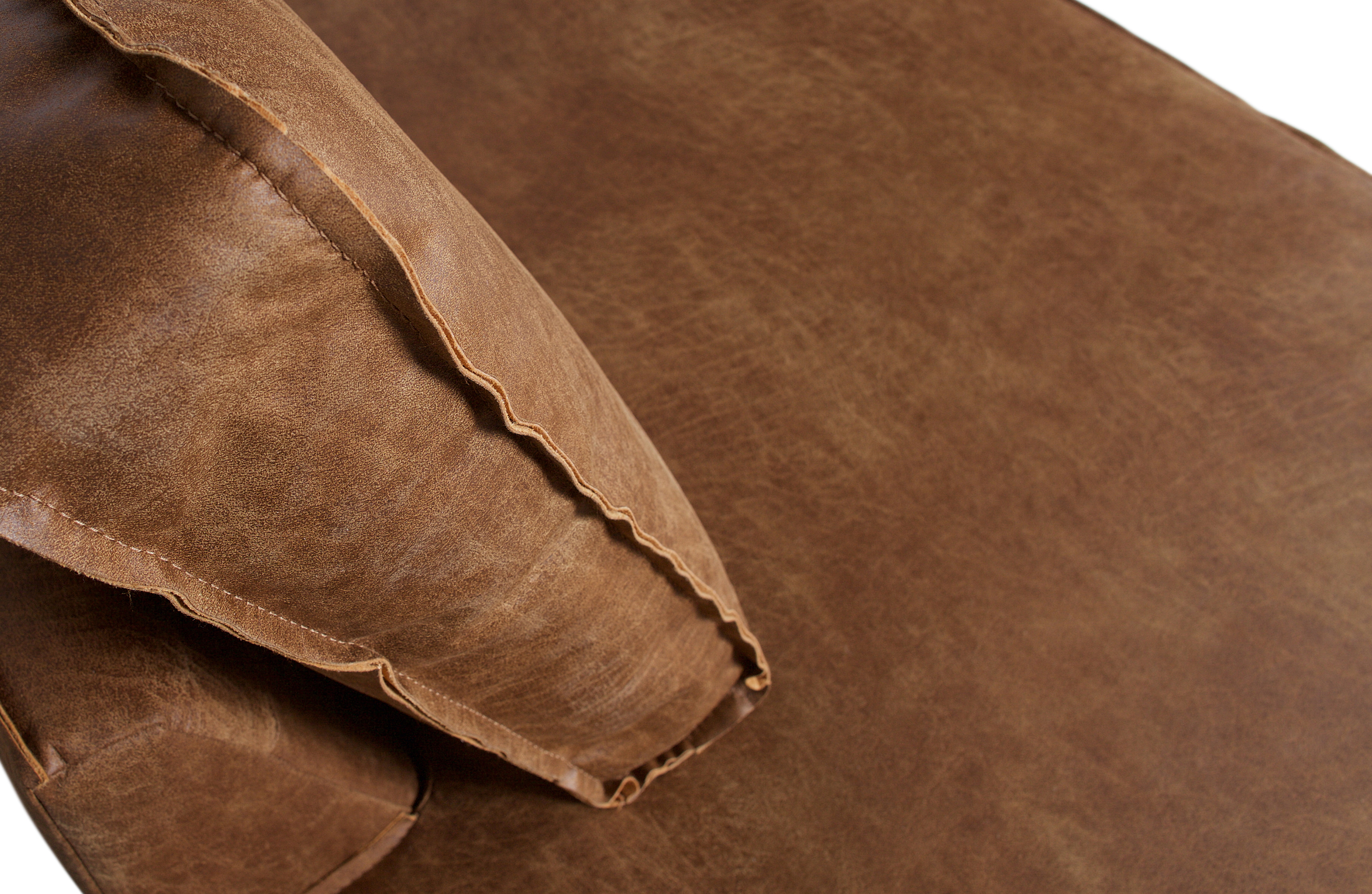 WOOOD Hoekbank 'Rodeo' Links, kleur Cognac
