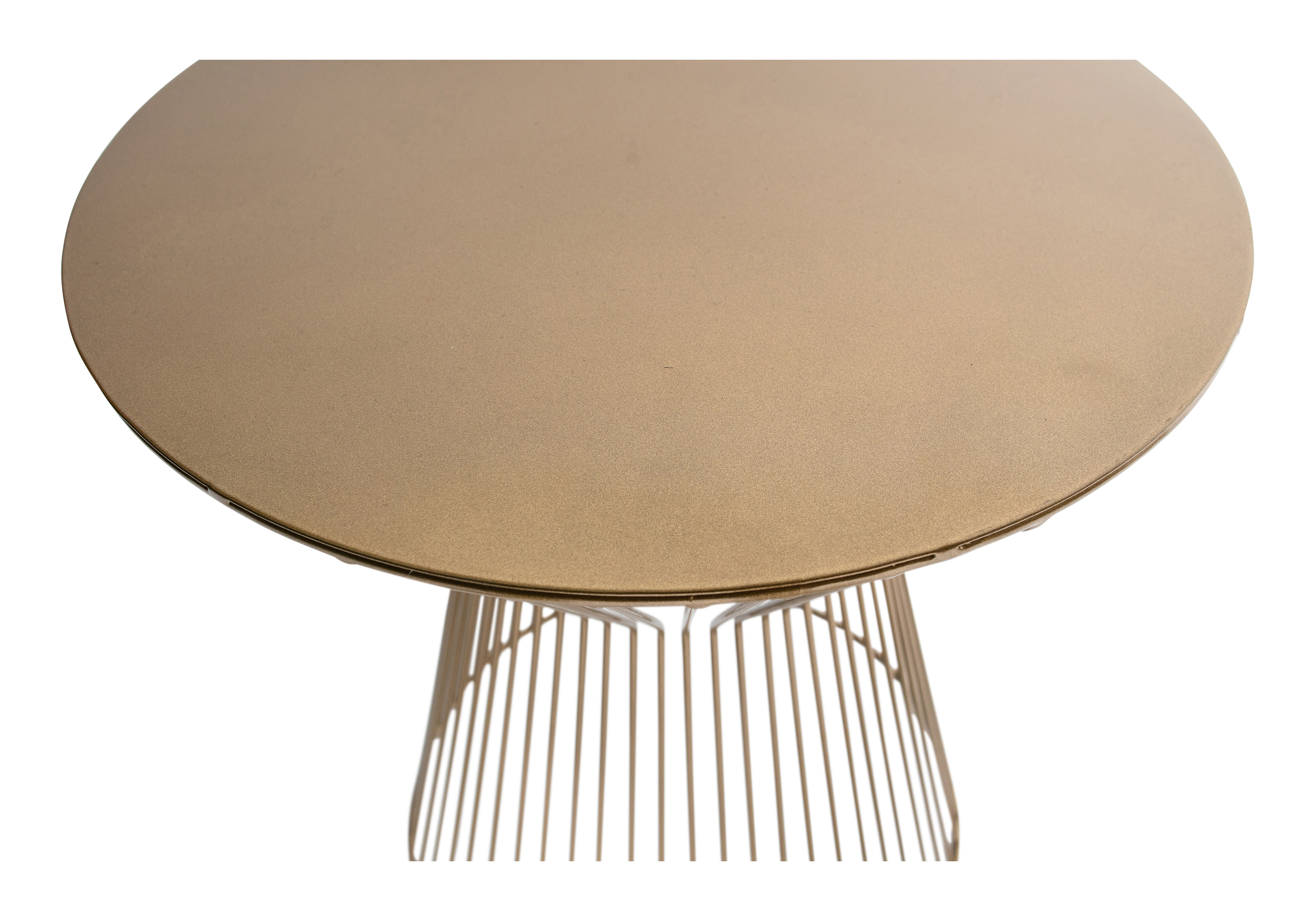 WOOOD Bijzettafel 'Suus' 35cm, kleur Goud
