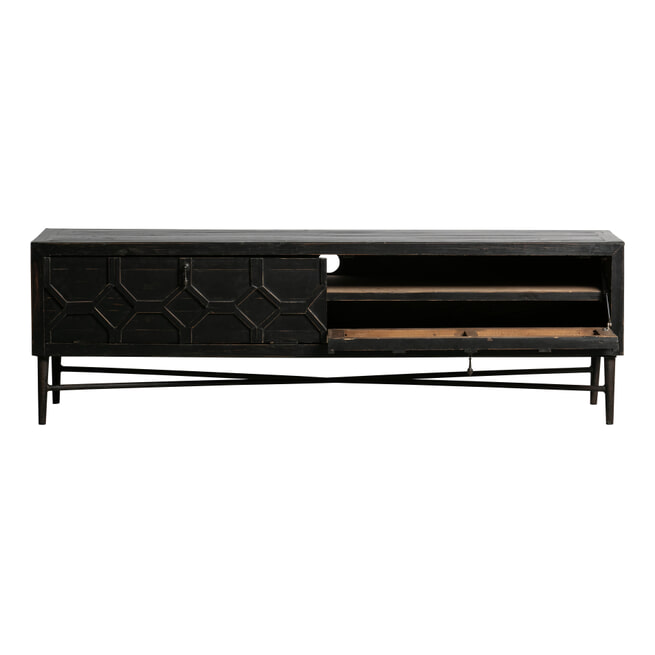 BePureHome TV-meubel 'Bequest' 160cm, kleur Zwart