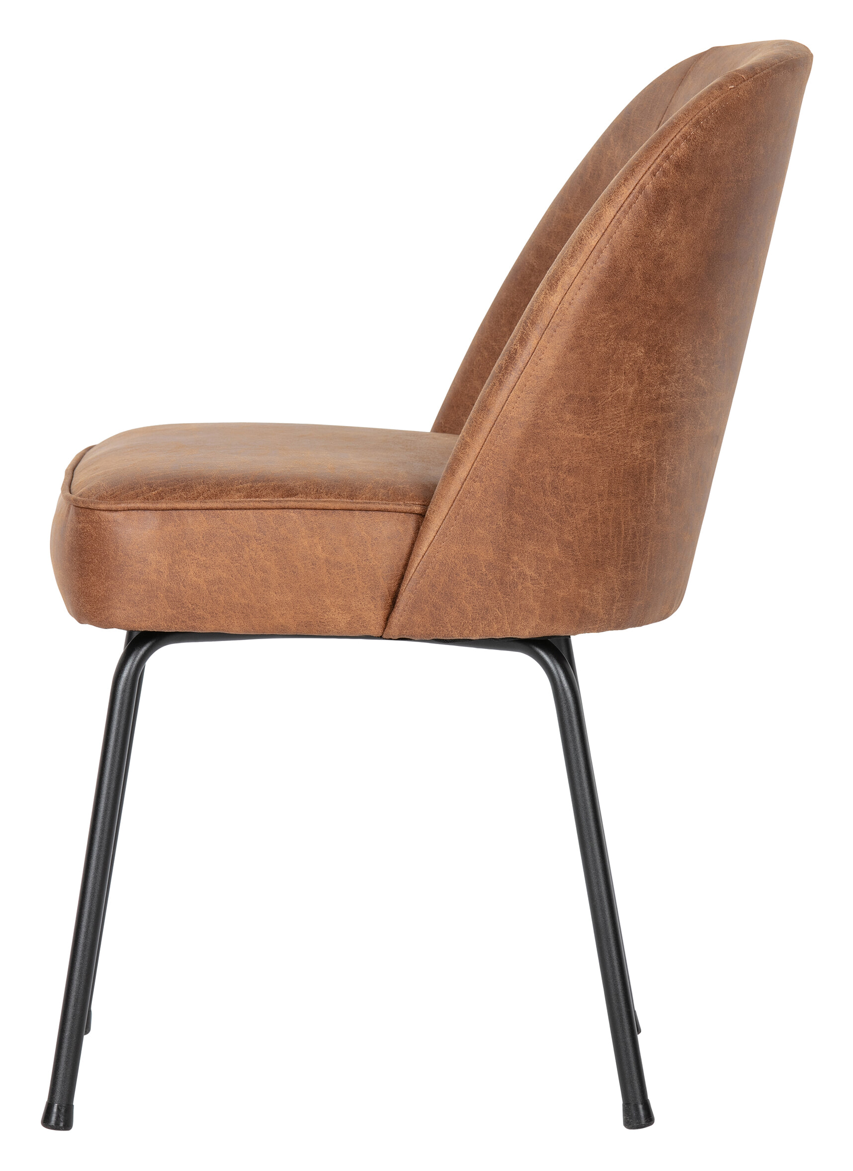 WOOOD Eetkamerstoel 'Vogue', kleur Cognac