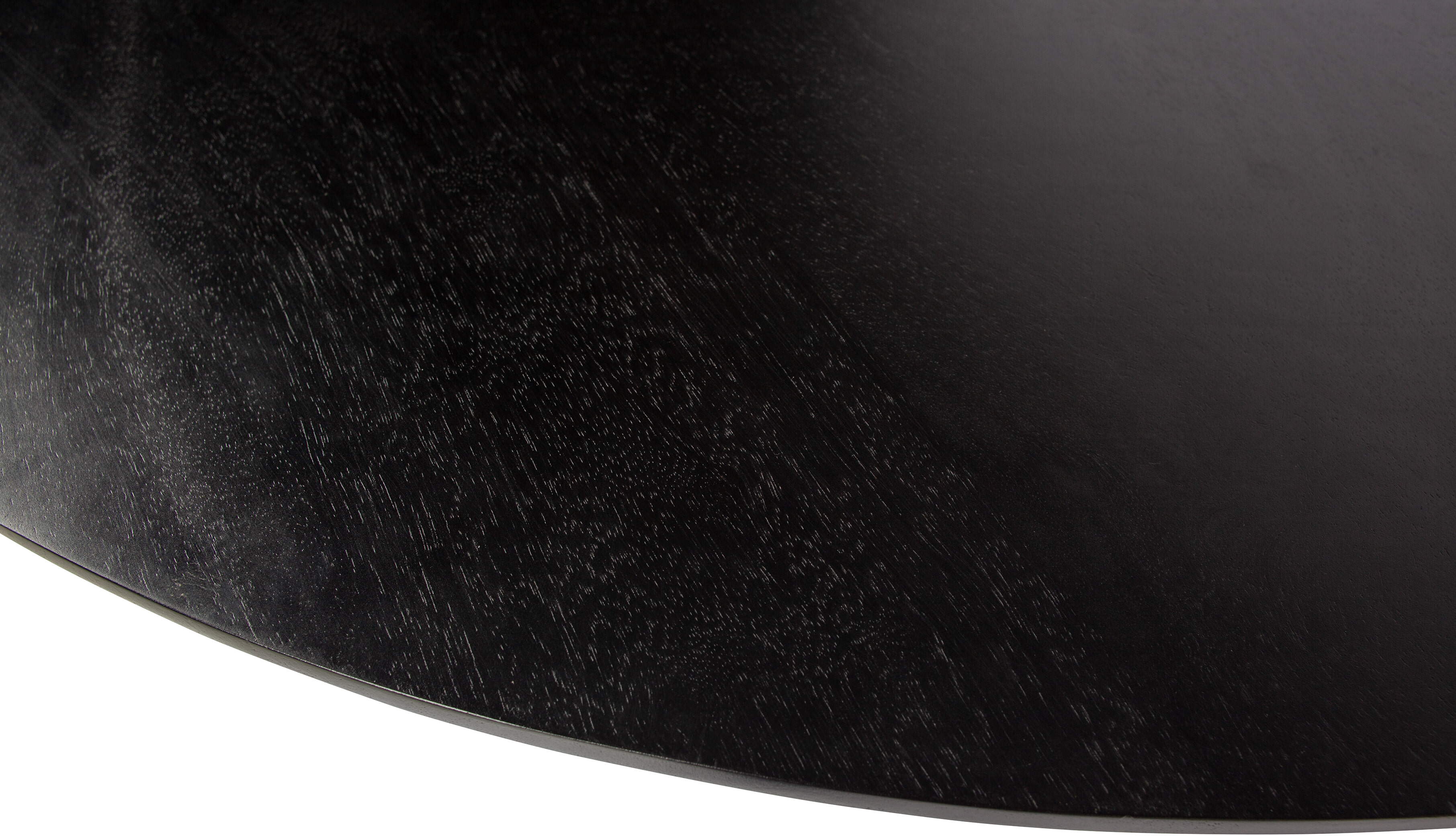 WOOOD Ronde Eettafel 'Blanco' Ø120cm, kleur Zwart