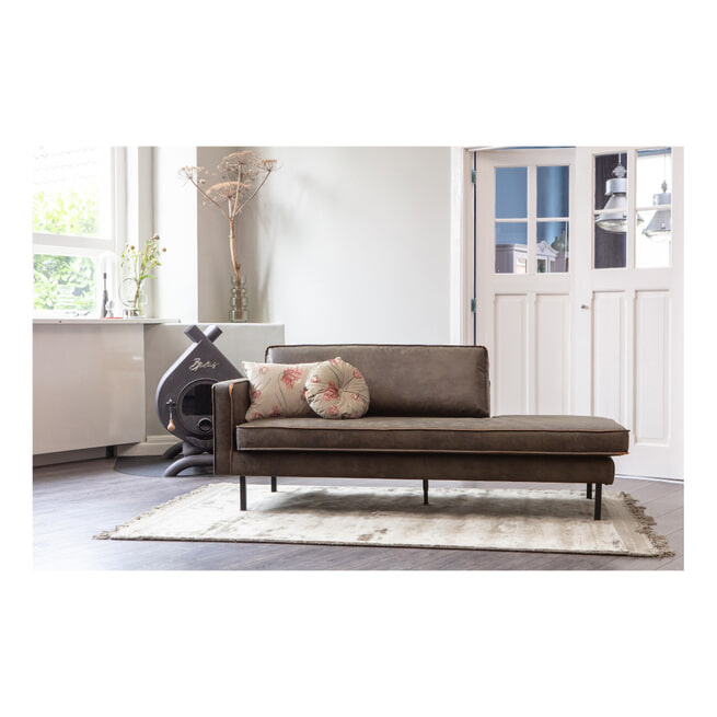 BePureHome Daybed 'Rodeo' Links, kleur Army
