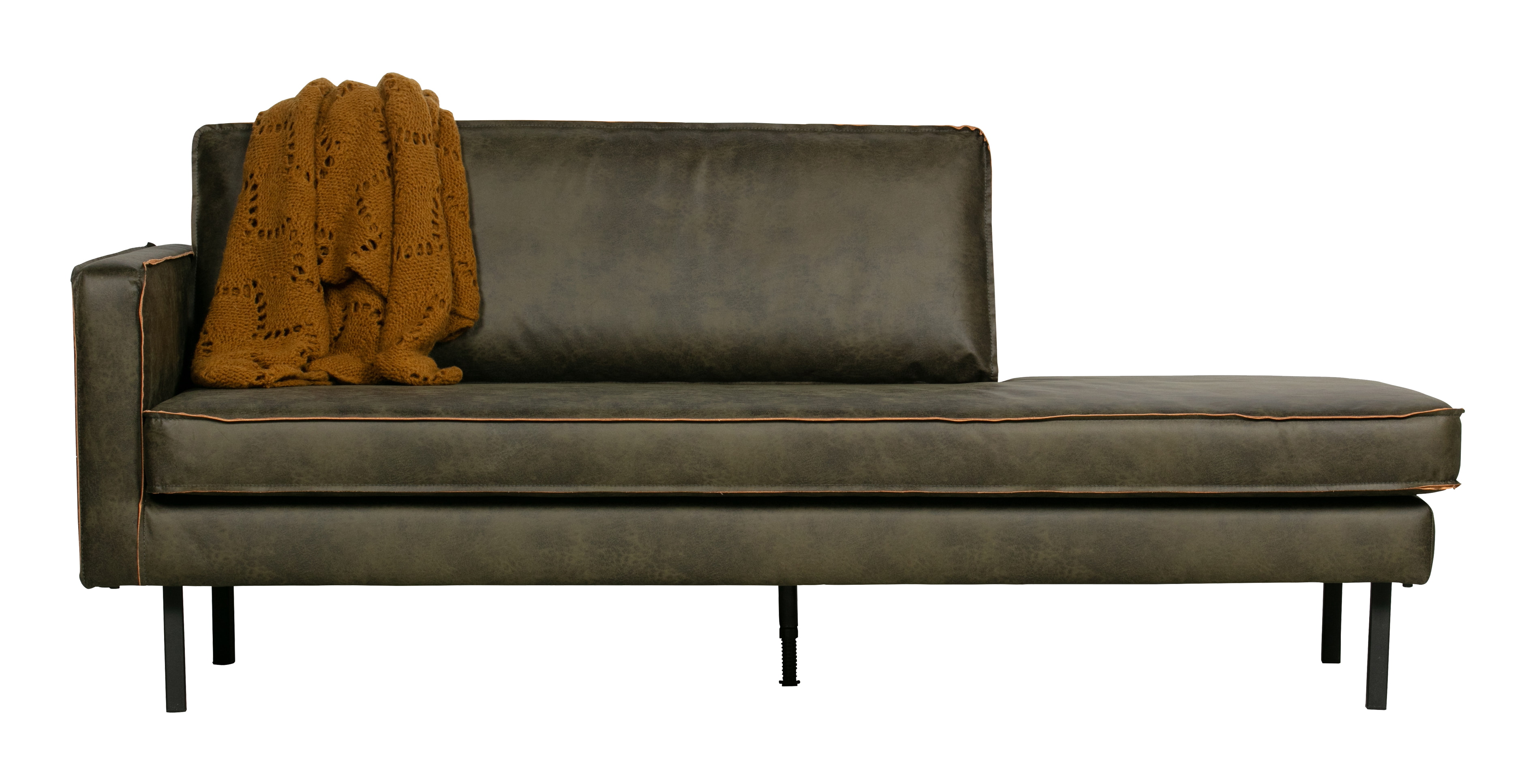 WOOOD Daybed 'Rodeo' Links, kleur Army