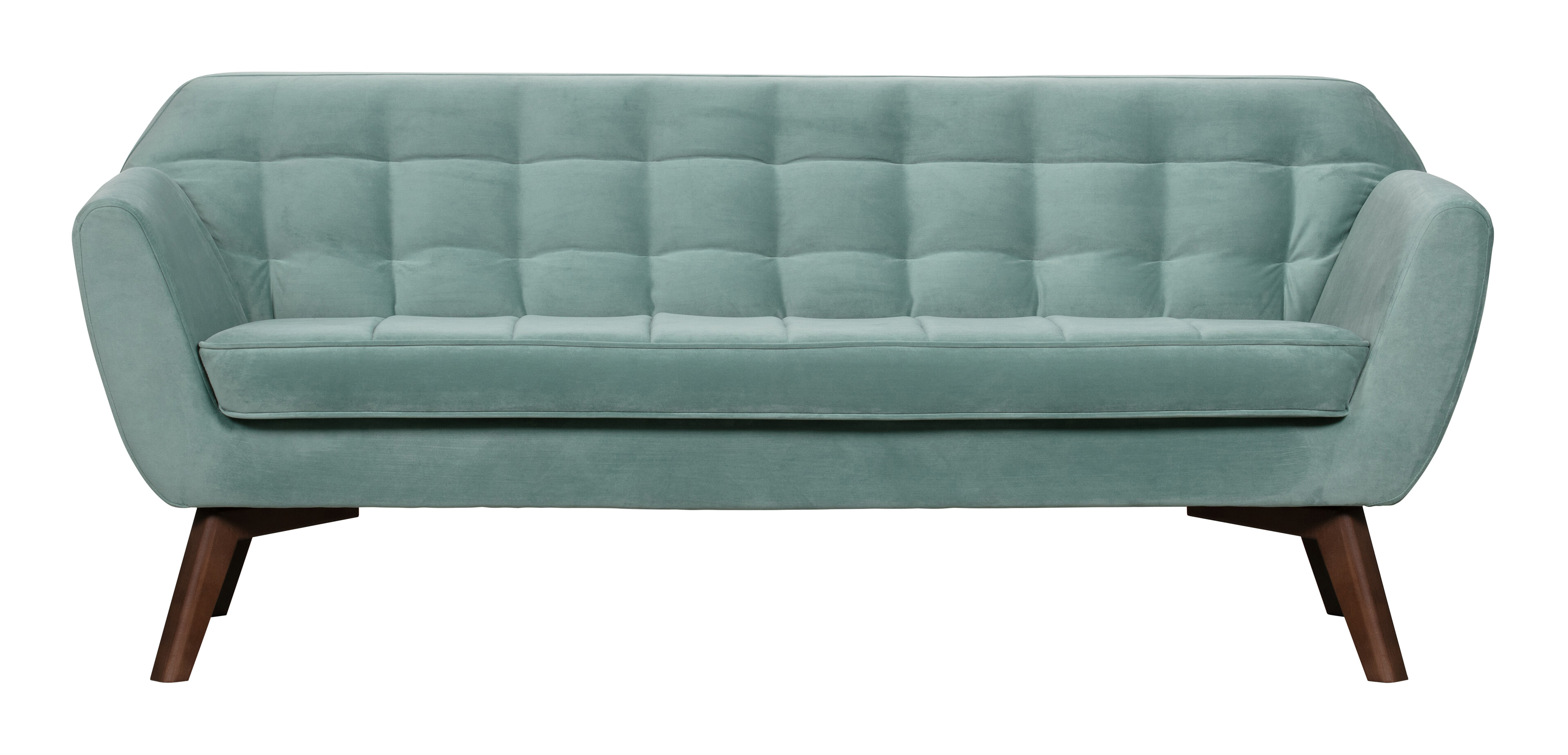WOOOD Bank 'Roxy' 2-zits, Velvet, kleur Lichtblauw WOOOD Bank 'Roxy' 2-zits, Velvet, kleur Lichtblauw
