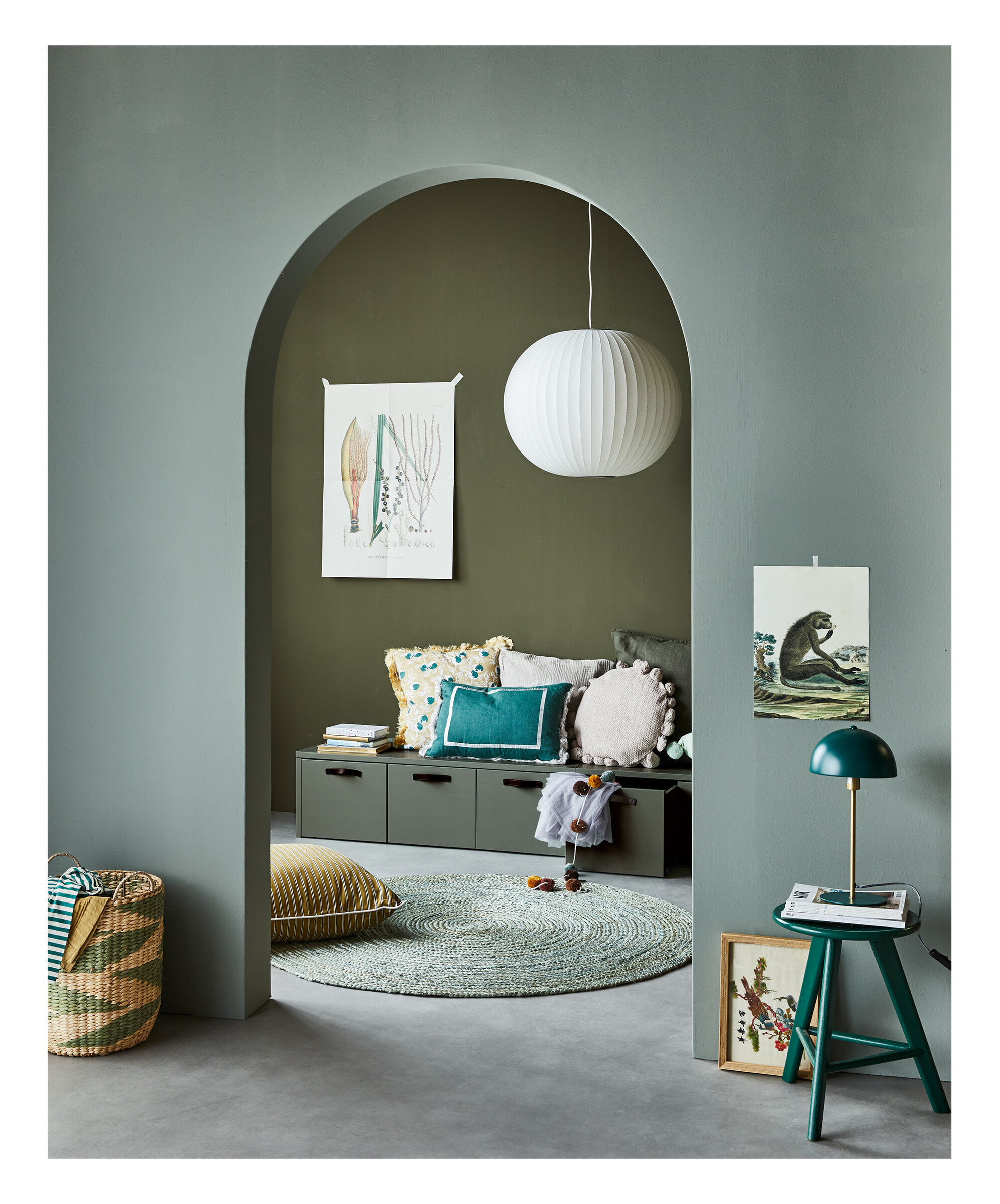 vtwonen Bank 'Stage' met 3 laden