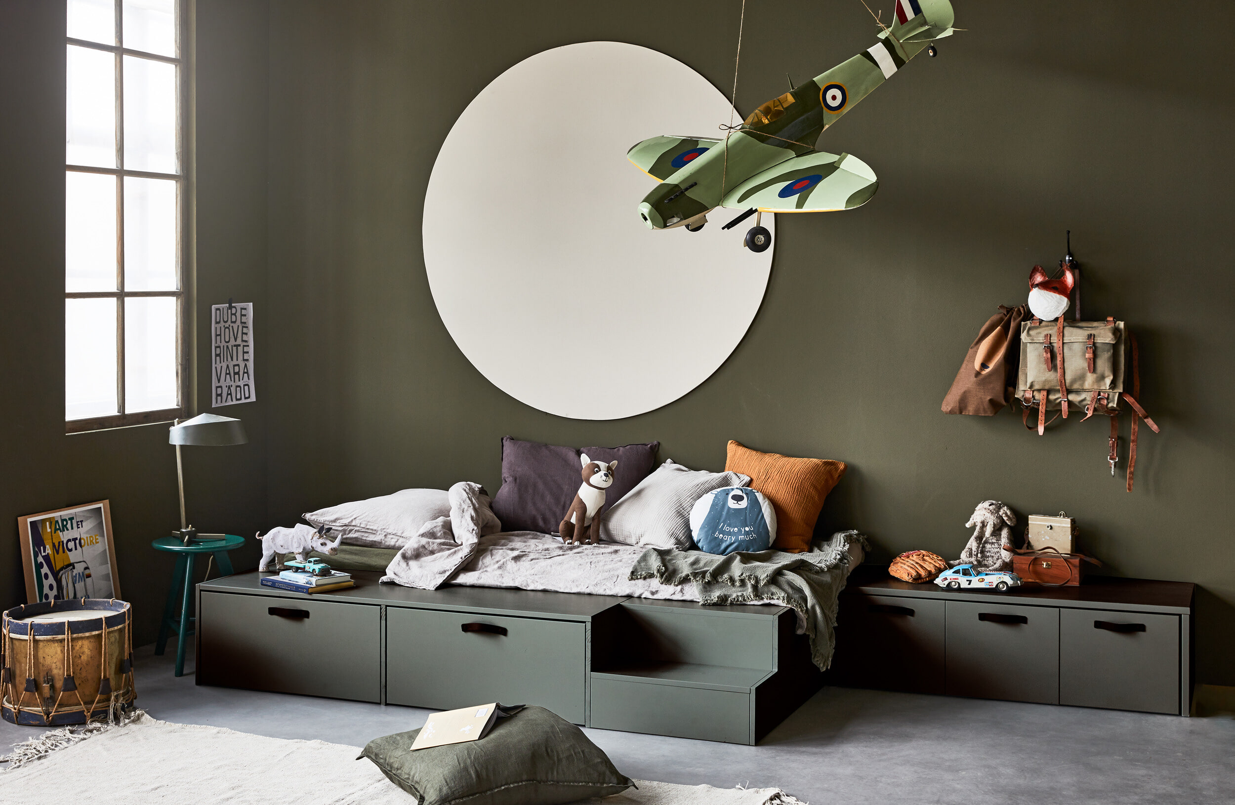 vtwonen Bank 'Stage' met 3 laden