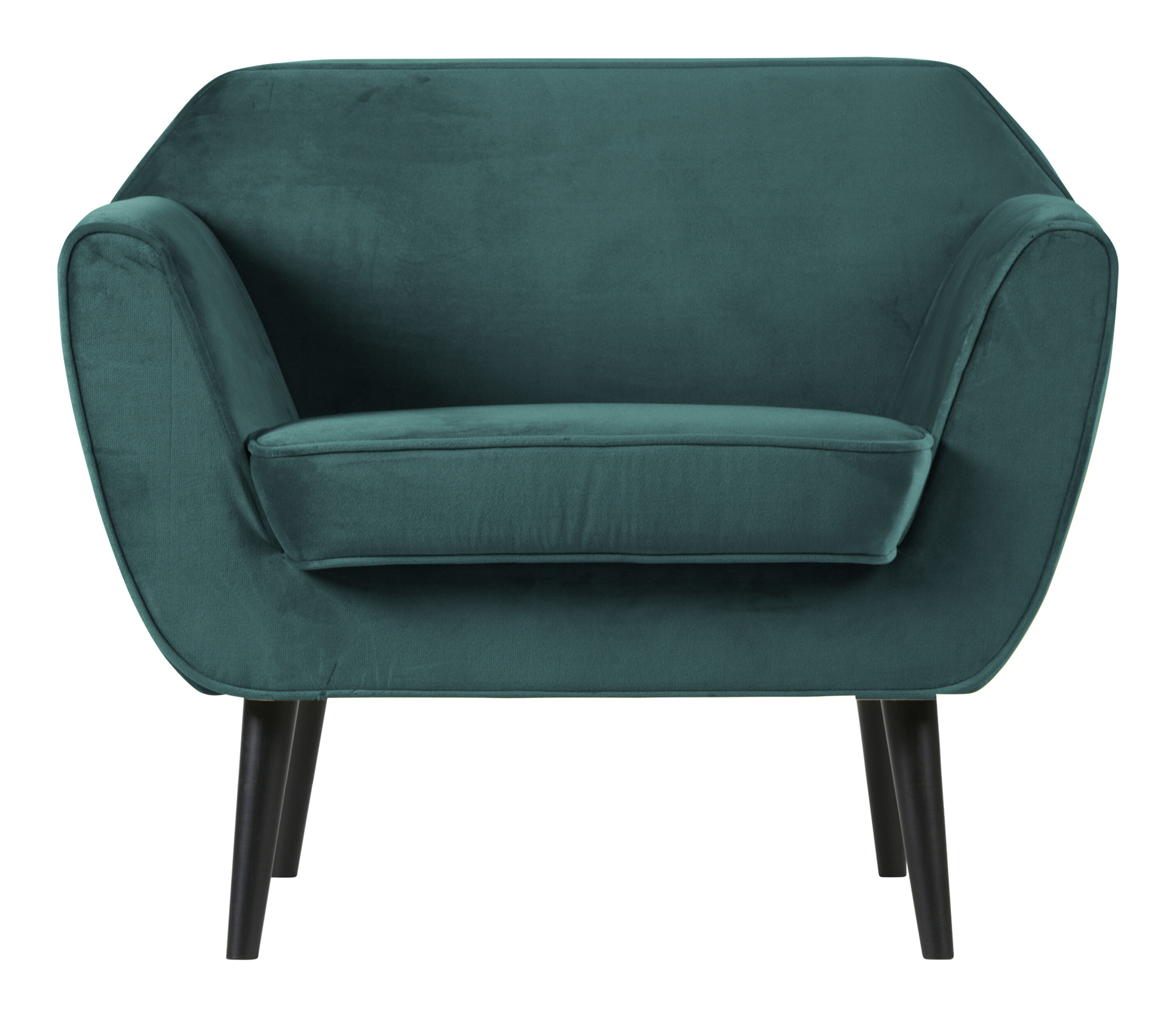 WOOOD Fauteuil 'Rocco' Velvet, kleur Teal