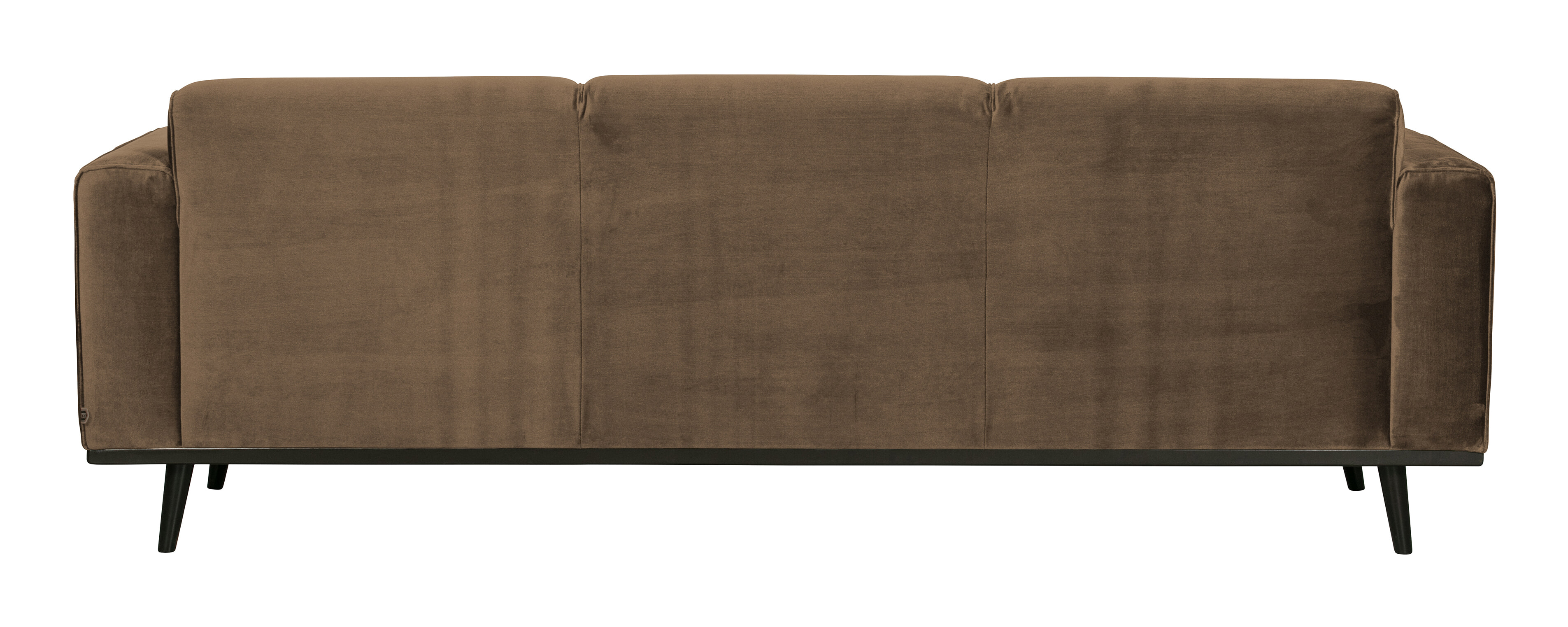WOOOD Bank 'Statement' 3-zits, Velvet, kleur Taupe