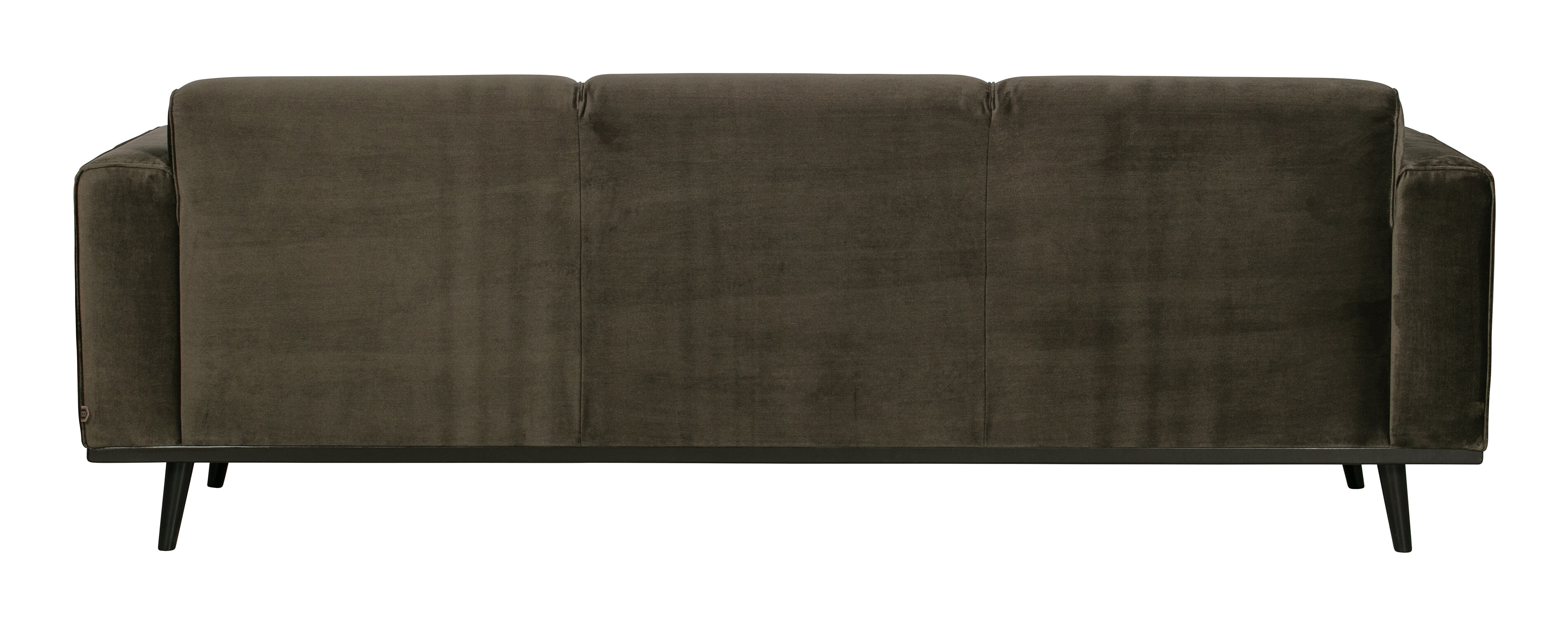 WOOOD Bank 'Statement' 3-zits, Velvet, kleur Warm Groen