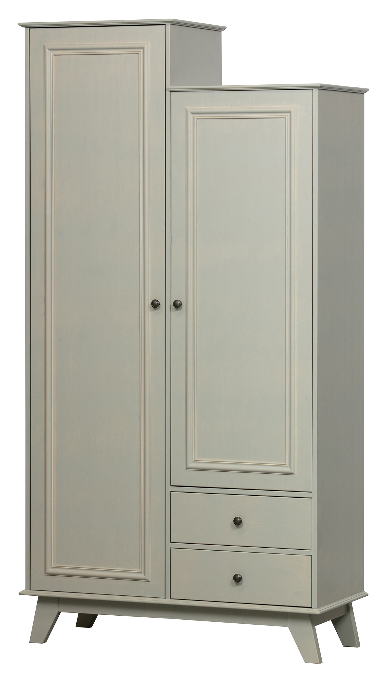 WOOOD Kledingkast 'Lily' kleur Clay