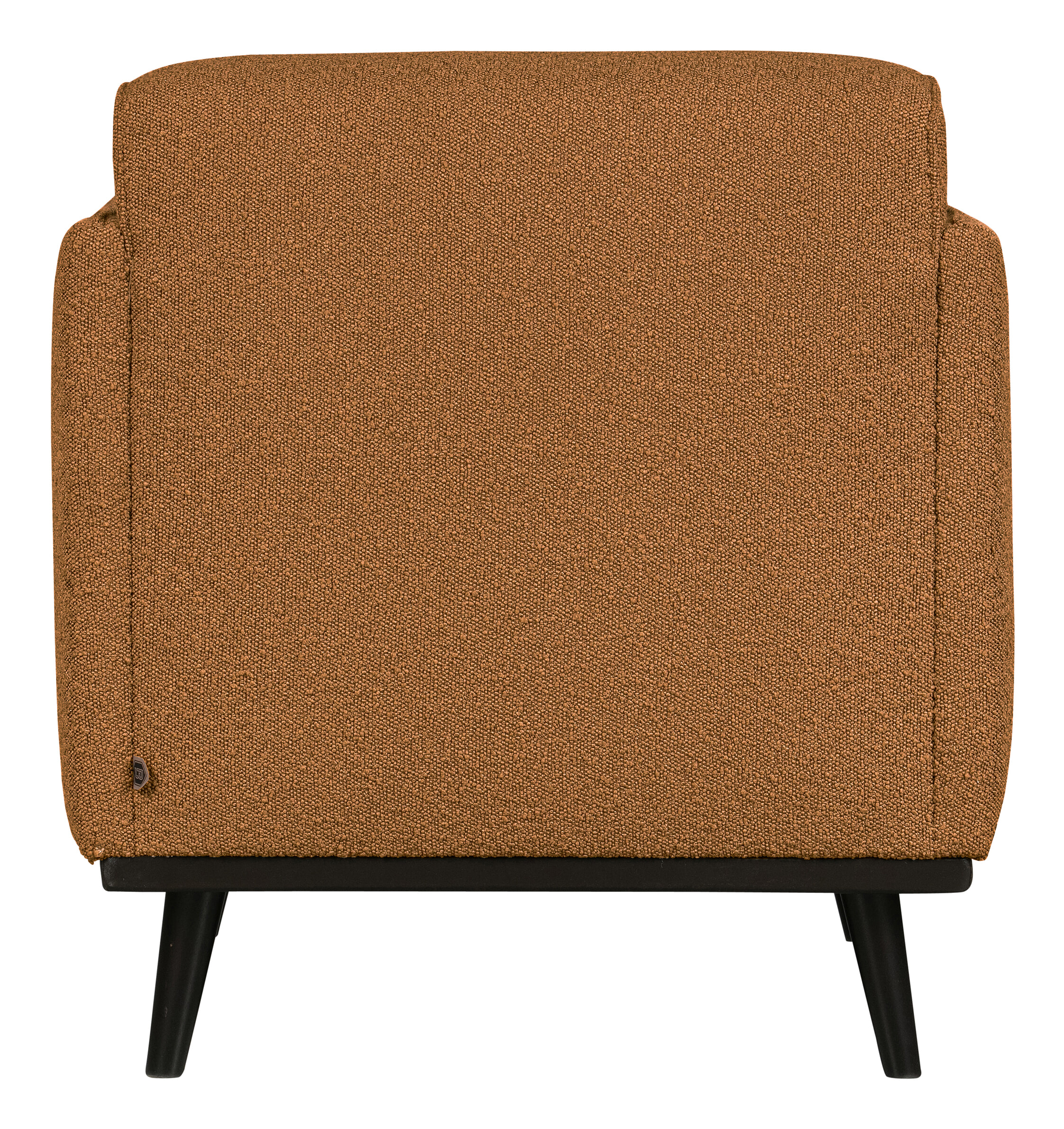 WOOOD Fauteuil 'Statement' Met arm, Bouclé, kleur Butter