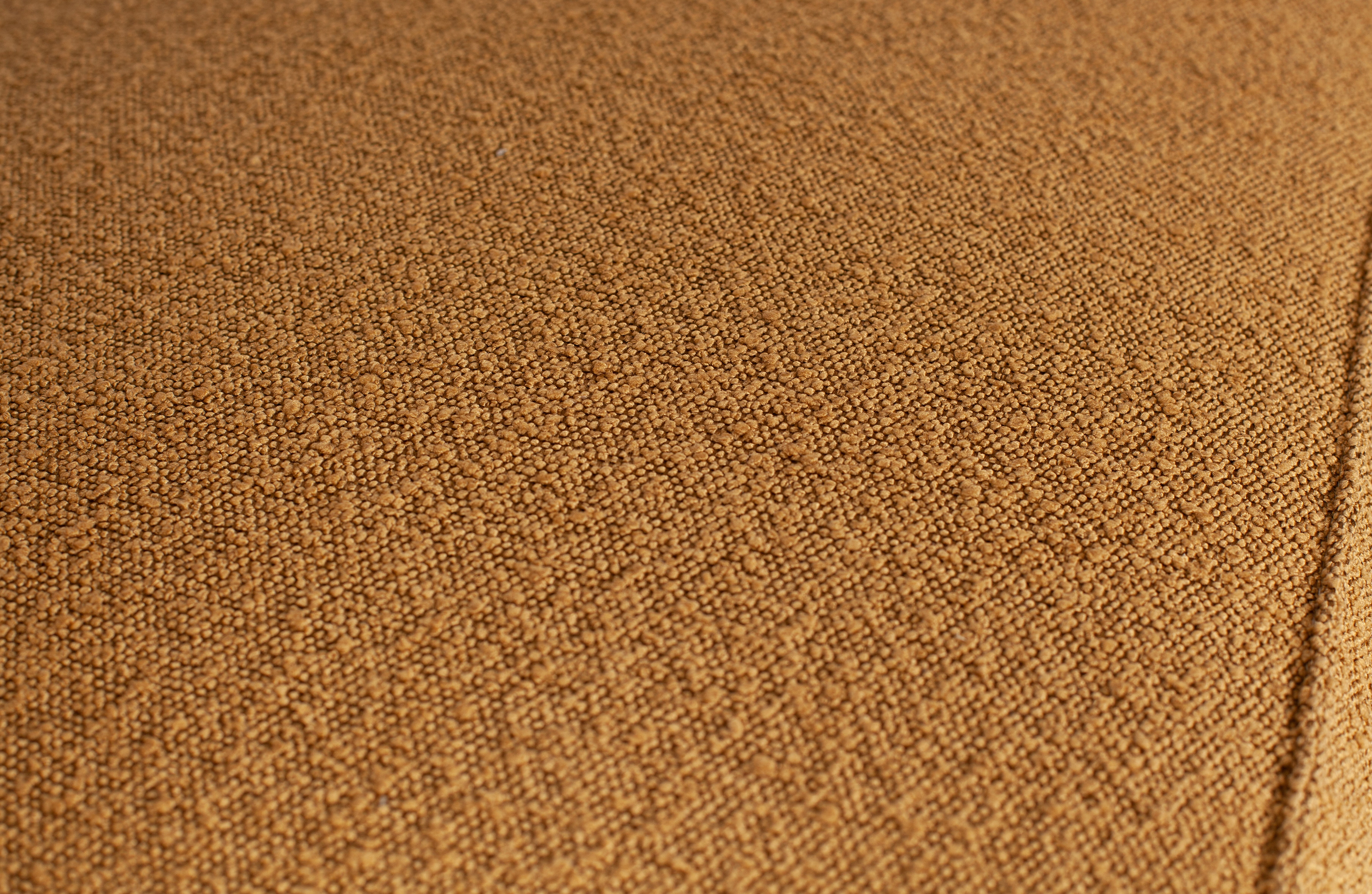 WOOOD Bank 'Statement' 3-zits, Bouclé, kleur Butter