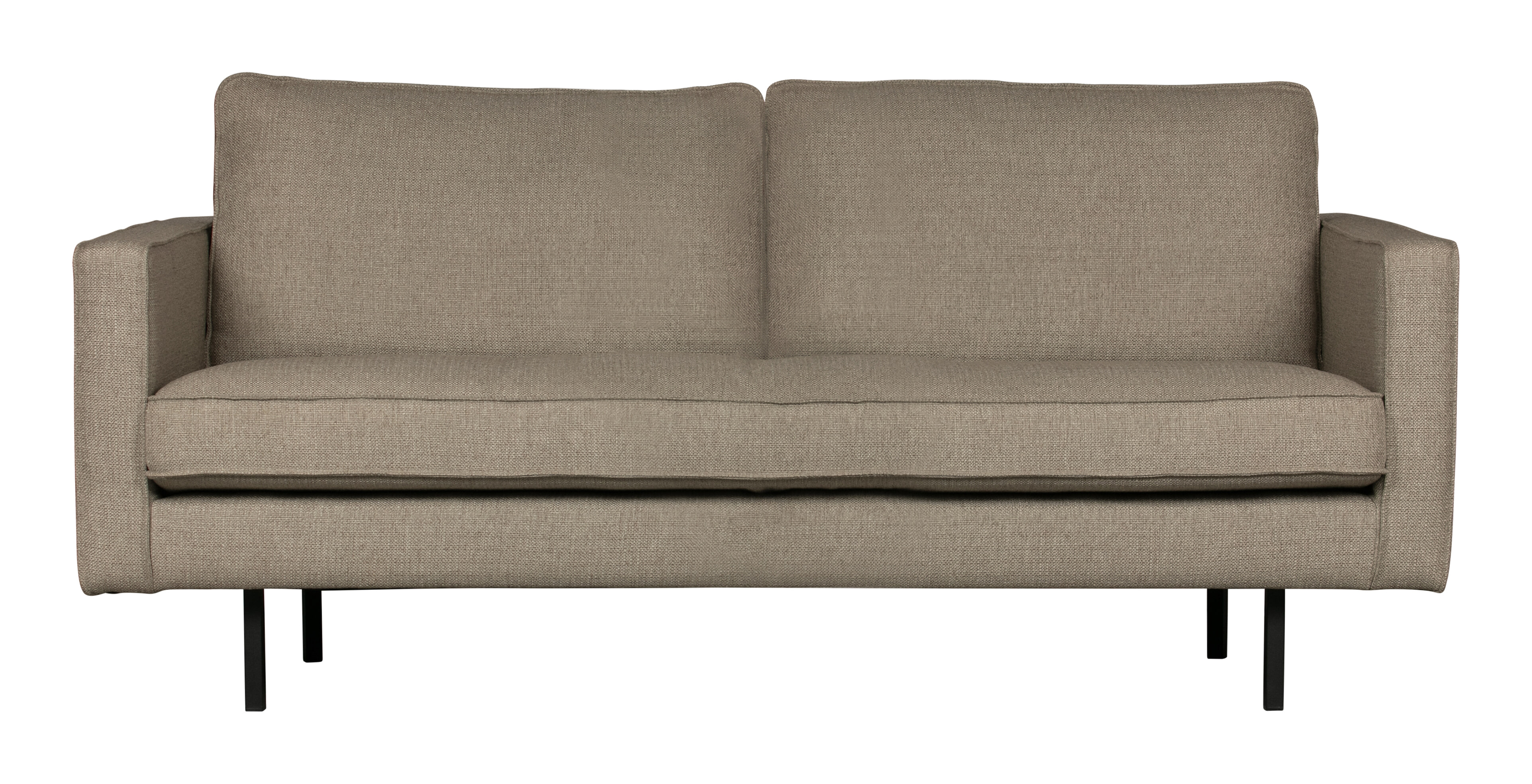BePureHome Bank 'Rodeo' Stretched 2,5-zits, kleur Brown Melange BePureHome Bank 'Rodeo' Stretched 2,5-zits, kleur Brown Melange