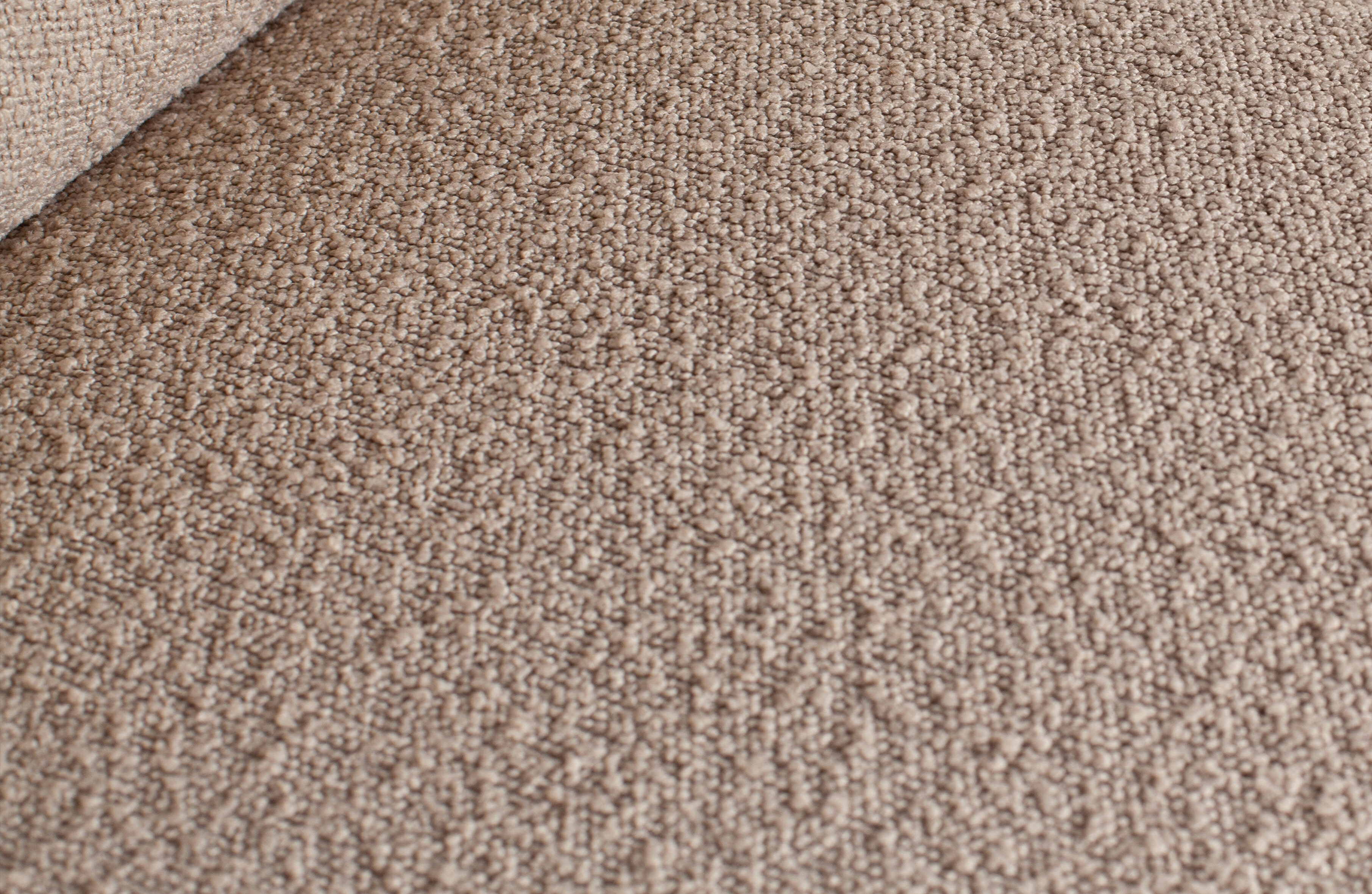 WOOOD Bank 'Statement' 1-zits Element, Bouclé, kleur Beige