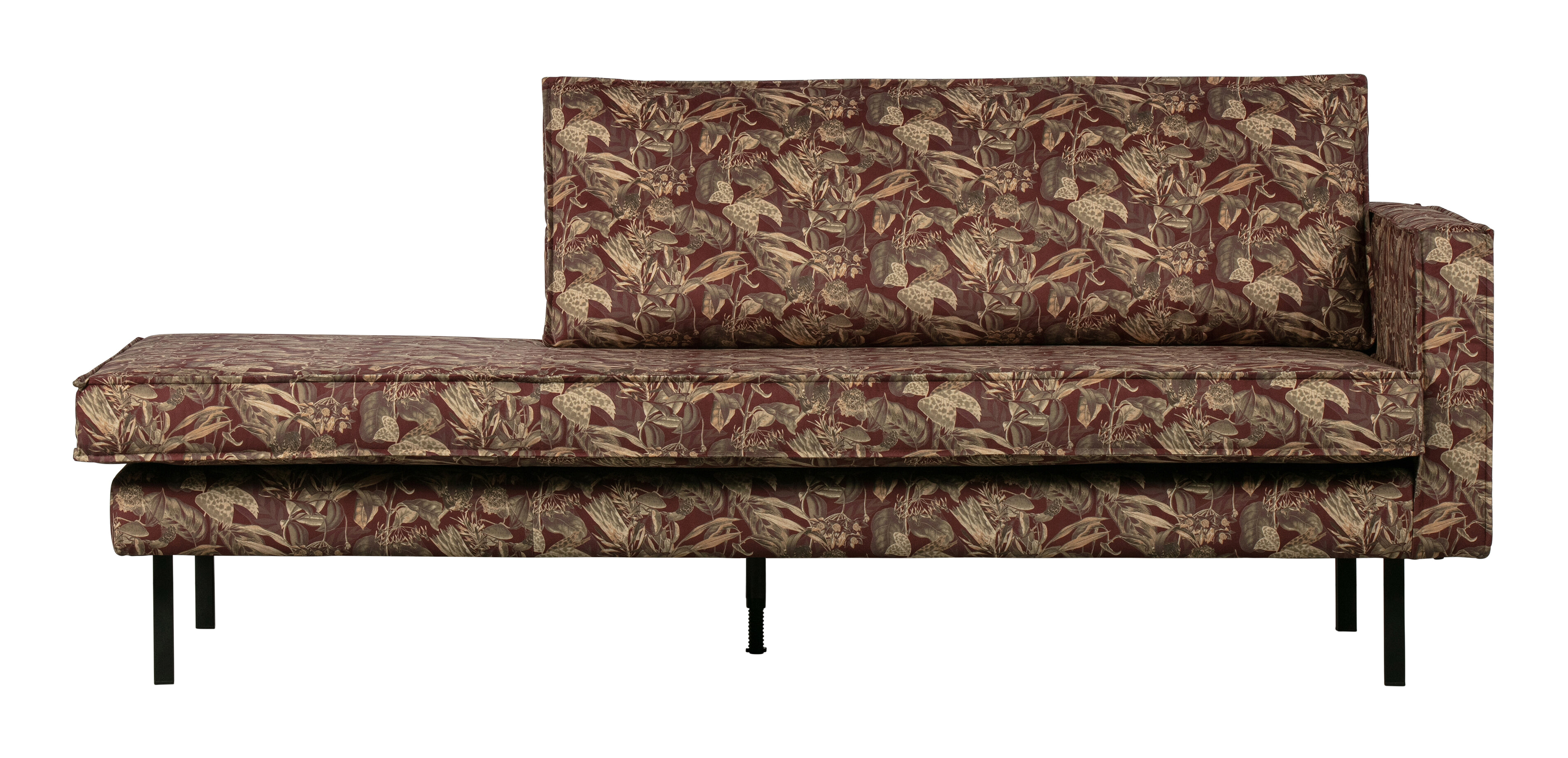 BePureHome Daybed 'Rodeo' Rechts, Velvet, kleur Bouquet Chestnut BePureHome Daybed 'Rodeo' Rechts, Velvet, kleur Bouquet Chestnut