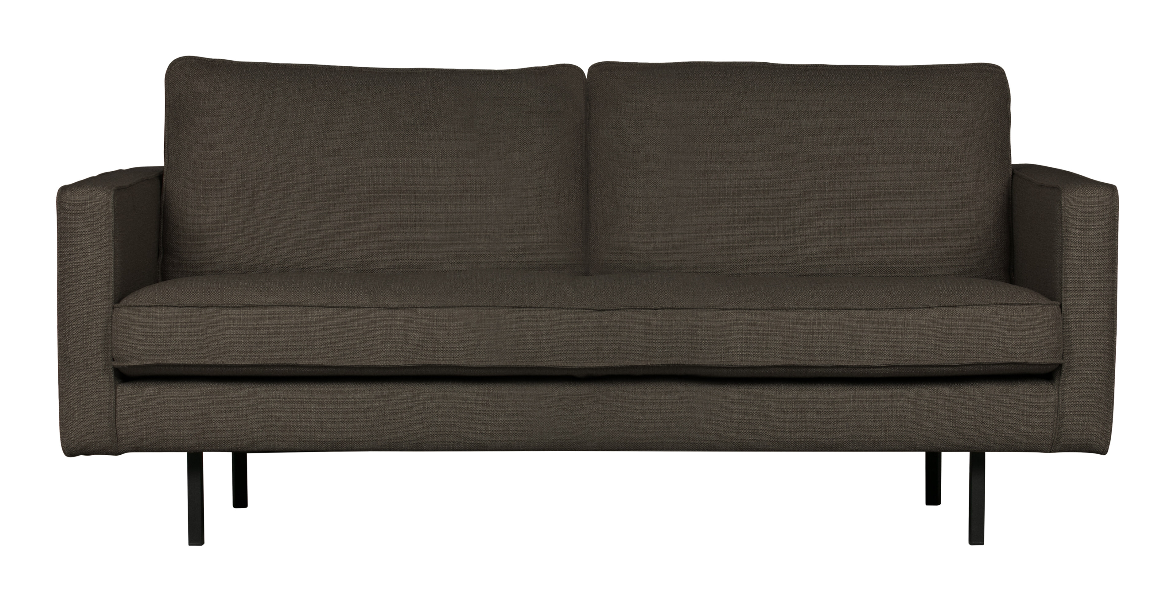 BePureHome Bank 'Rodeo' Stretched 2,5-zits, kleur Warm Grey/Brown BePureHome Bank 'Rodeo' Stretched 2,5-zits, kleur Warm Grey/Brown
