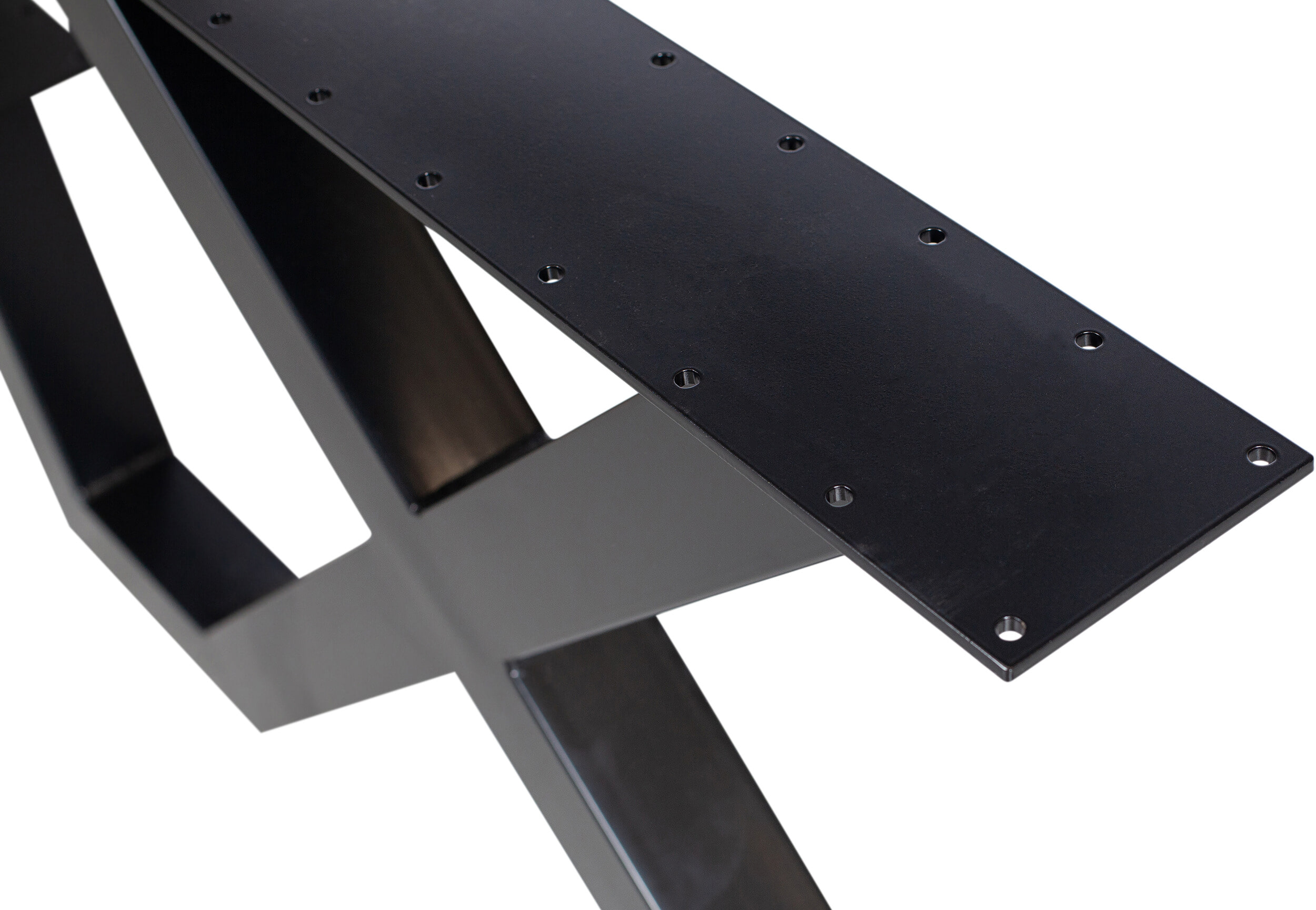 WOOOD Outdoor Tafelpoot 'Tablo' kleur Zwart