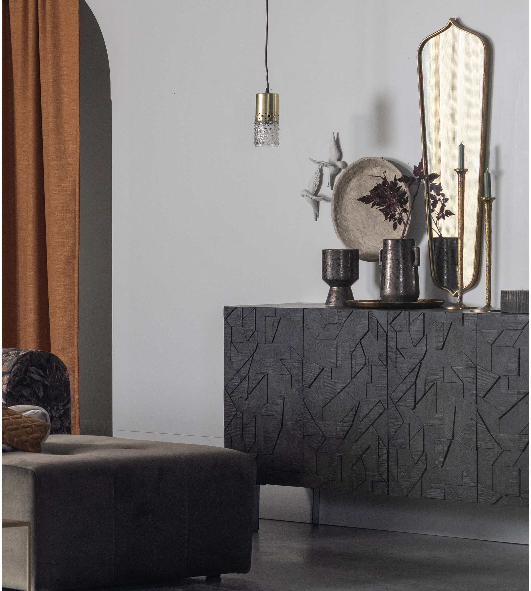 WOOOD Dressoir 'Counter' 160cm