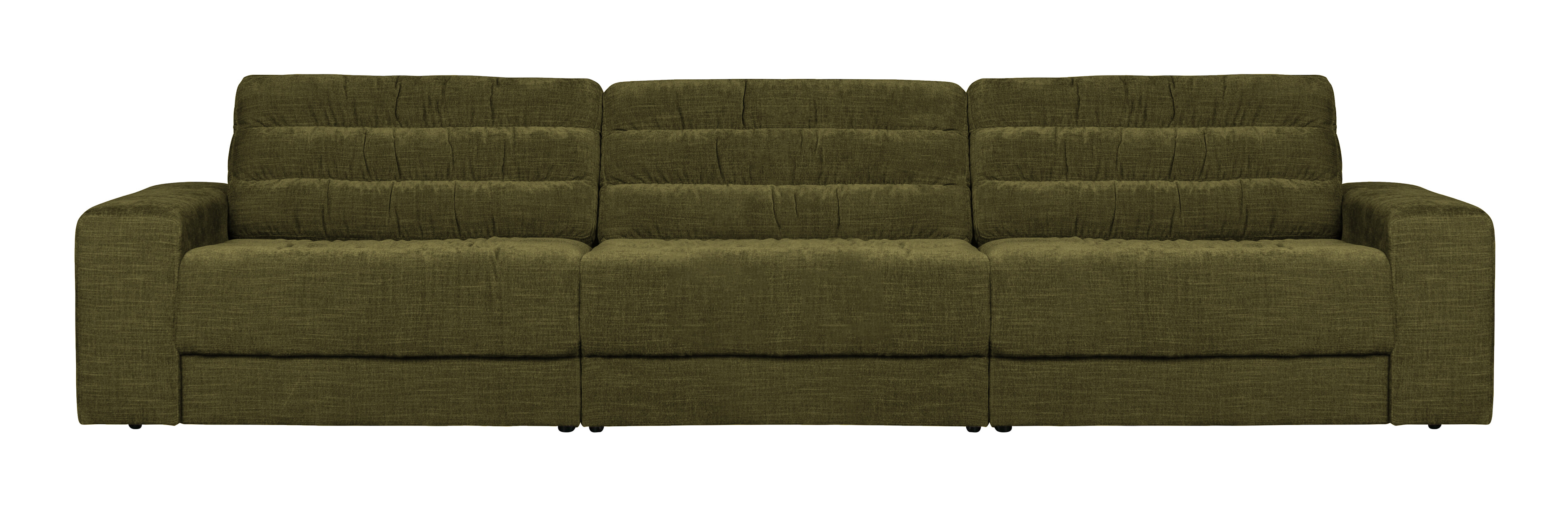 BePureHome Bank 'Date' 3-zits kleur Groen BePureHome Bank 'Date' 3-zits kleur Groen