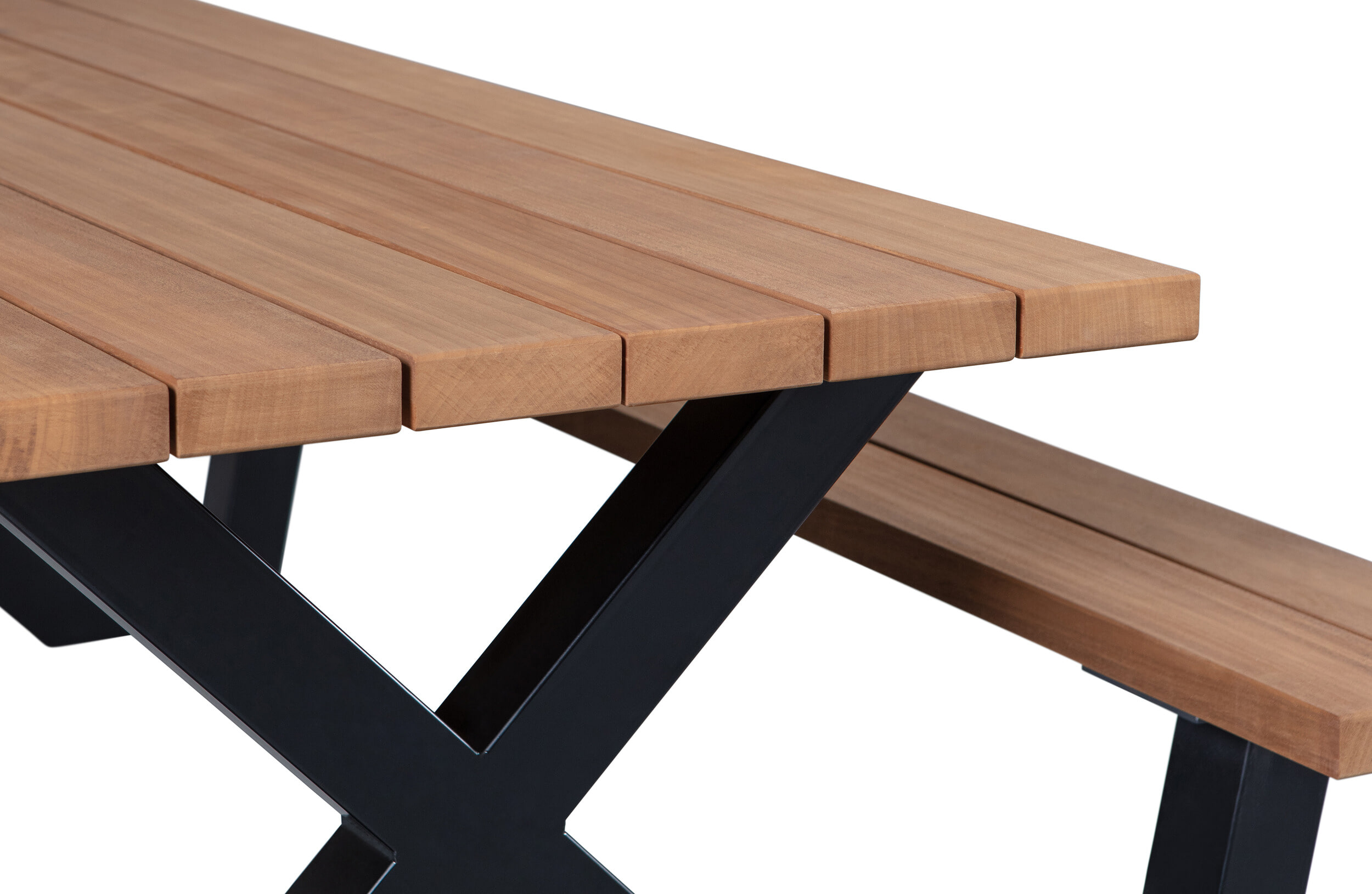 WOOOD Picknicktafel 'Tablo' kleur Naturel