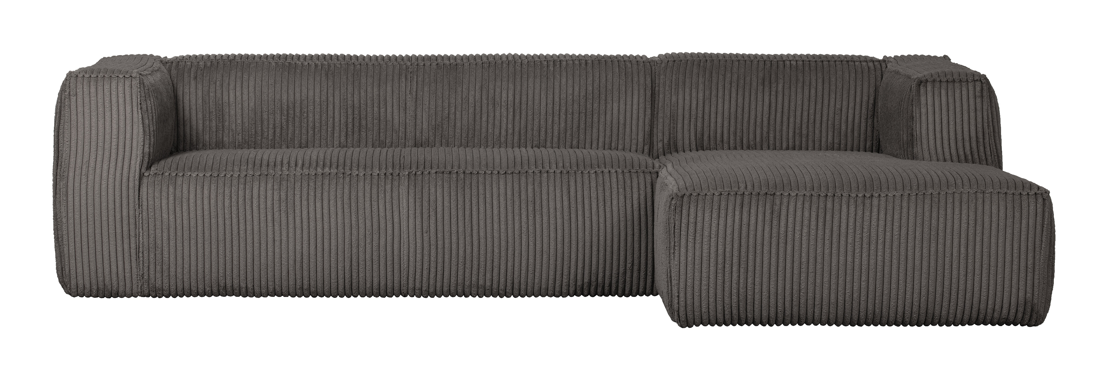 WOOOD Loungebank 'Bean' Rechts, Rib, kleur Terrazzo